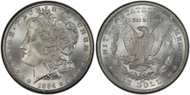 MS67+ PCGS grade