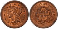  
	PCGS #147251 (MS, Red and Brown) 66 
