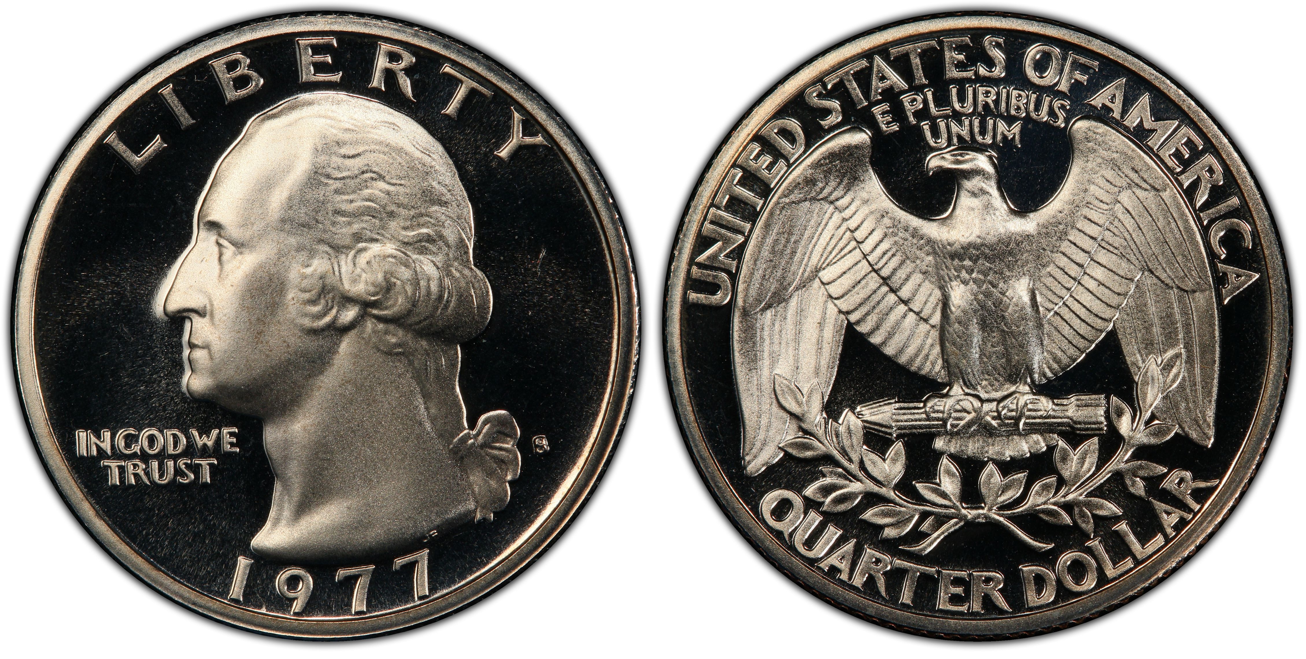 20 Mirror like Deep Cam BU Coins Half Roll 1981-S Proof Washington Quarters 