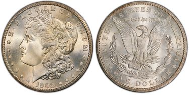  
	MS67+ PCGS grade 
