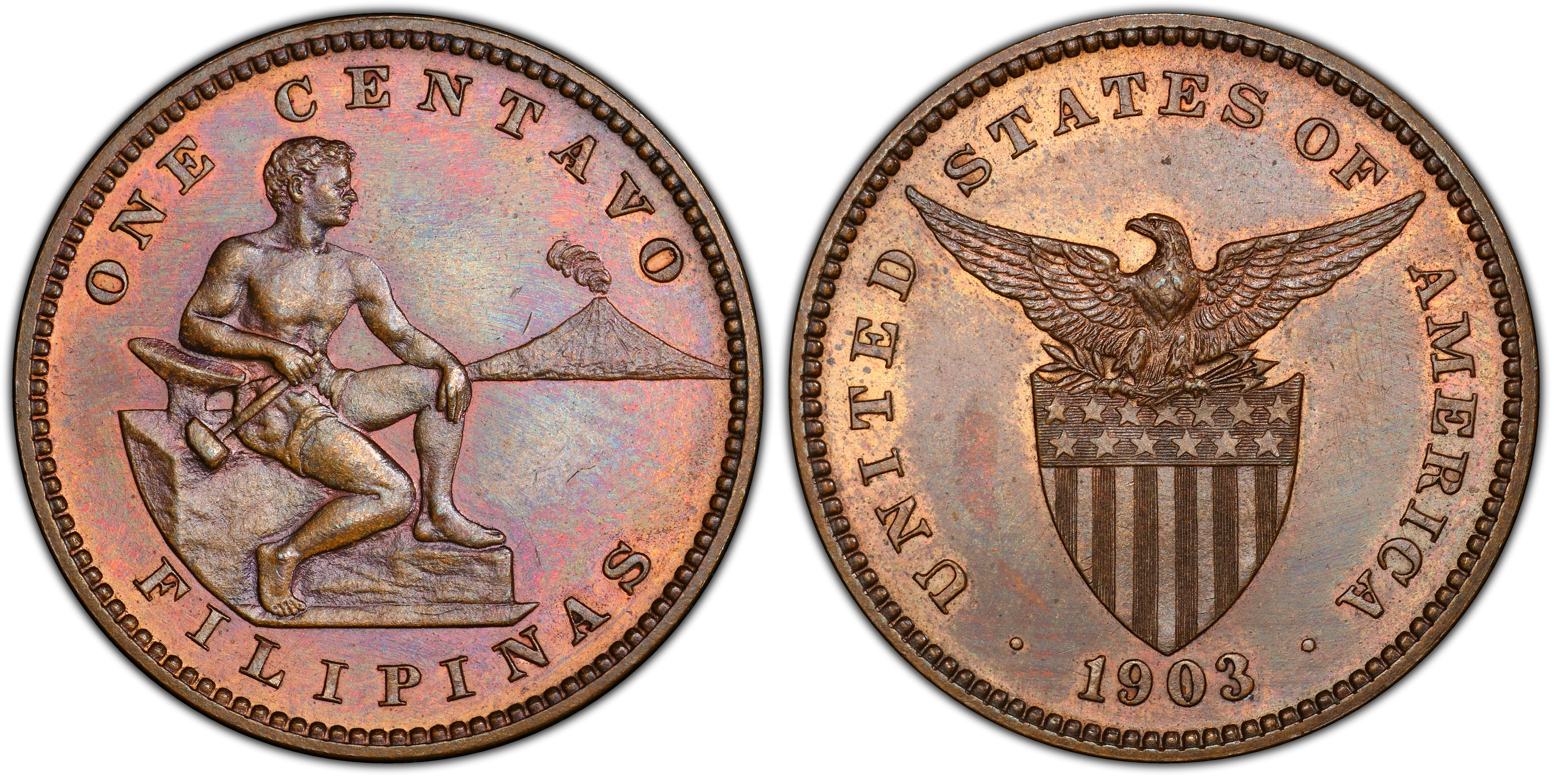 1903 1C, BN (Proof) U.S. Philippines - PCGS CoinFacts