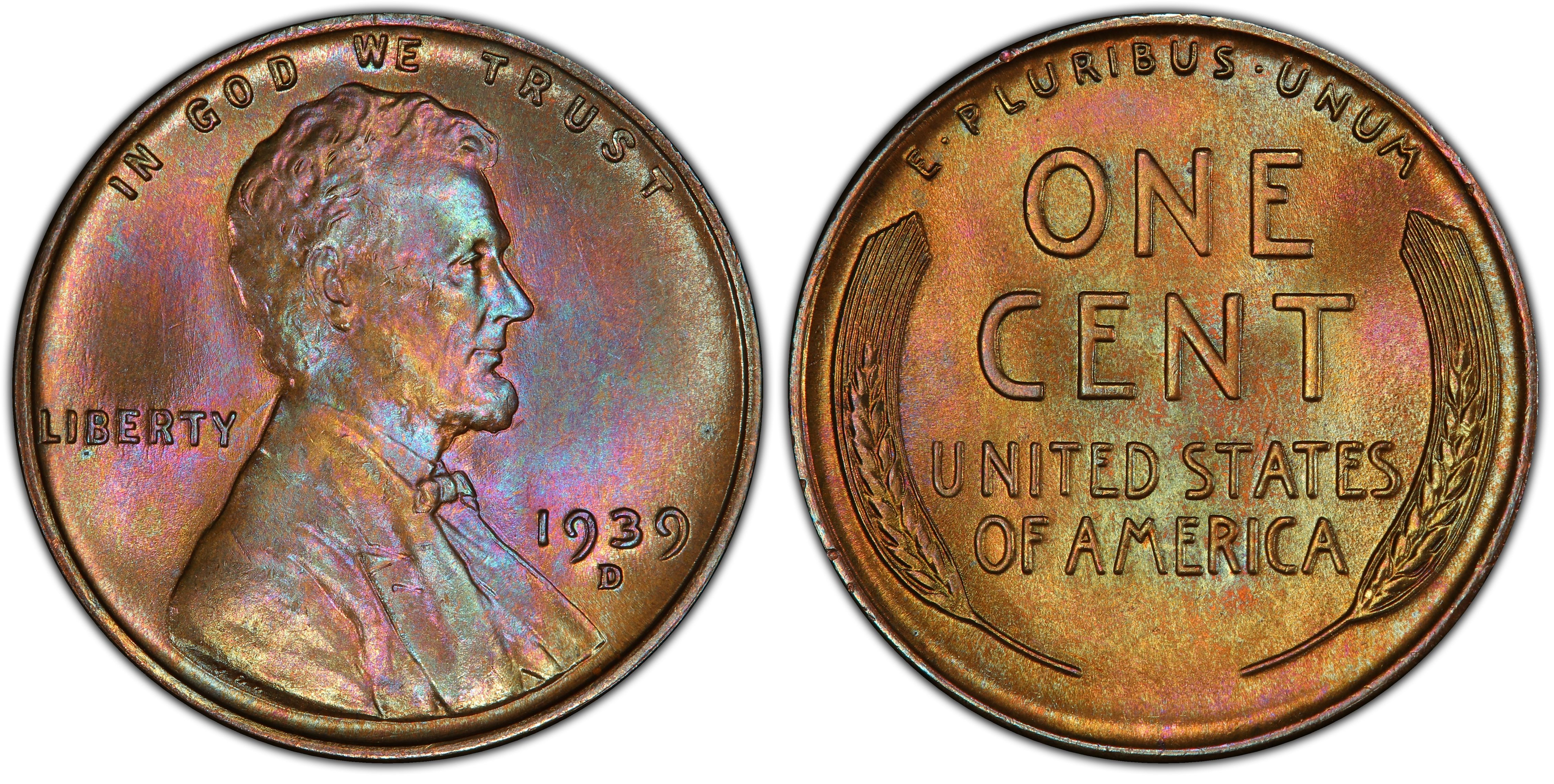 1939-S  LINCOLN WHEAT CENT #4