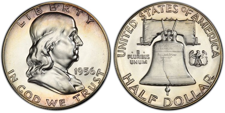 1956 50C Type 1 (Proof) - PCGS CoinFacts