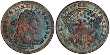 MS67 PCGS grade