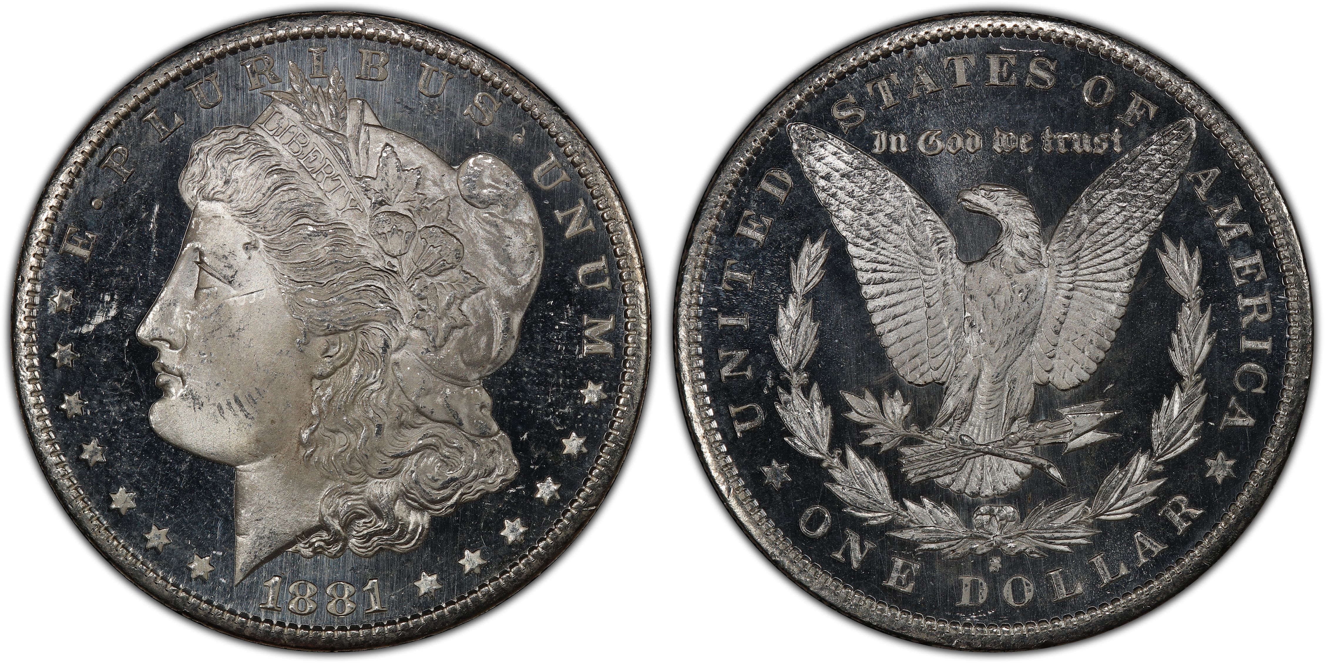 Images of Dollar 1881S 1, DMPL PCGS CoinFacts