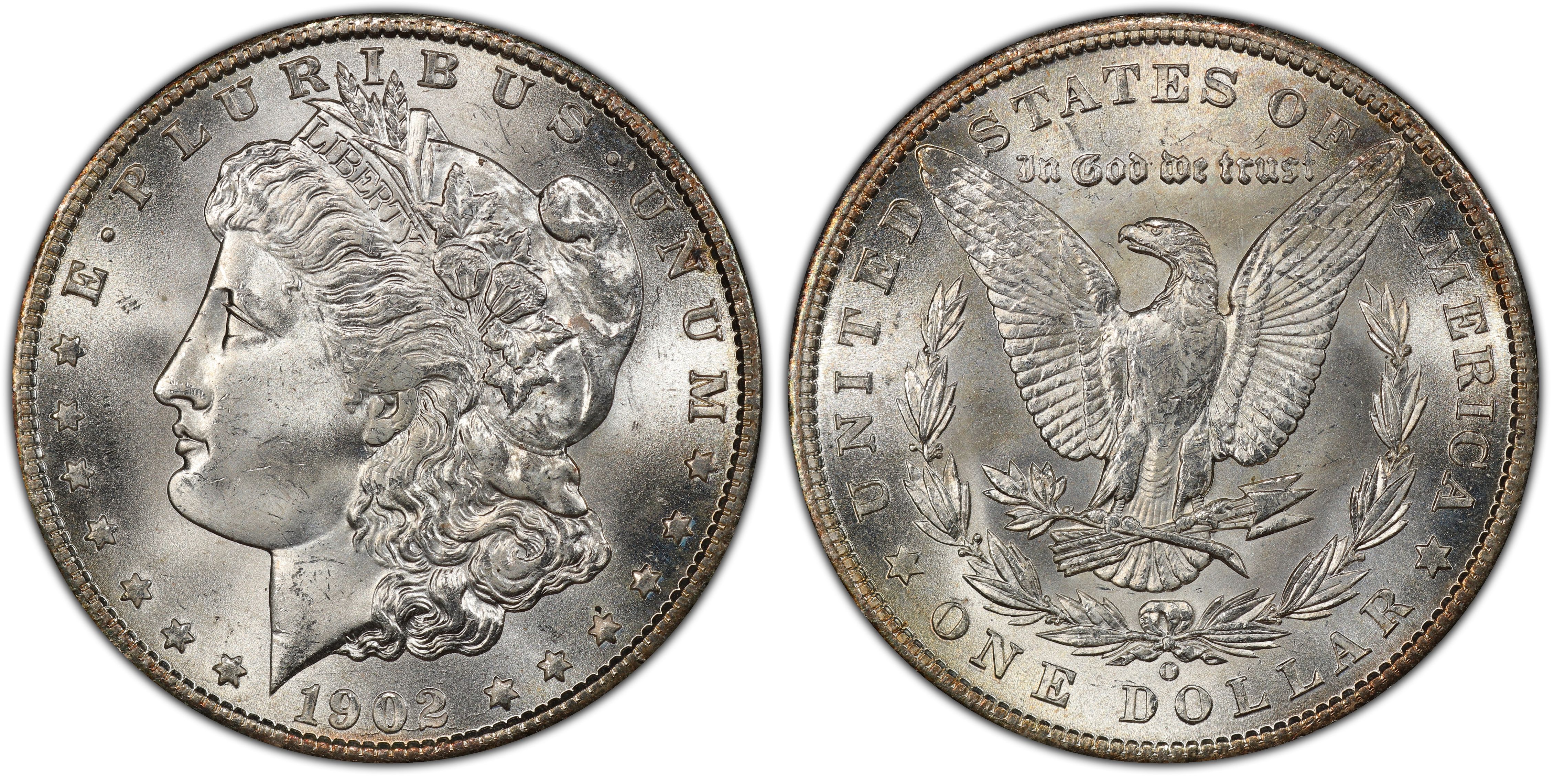1902 Morgan Dollar AU55 PCGS