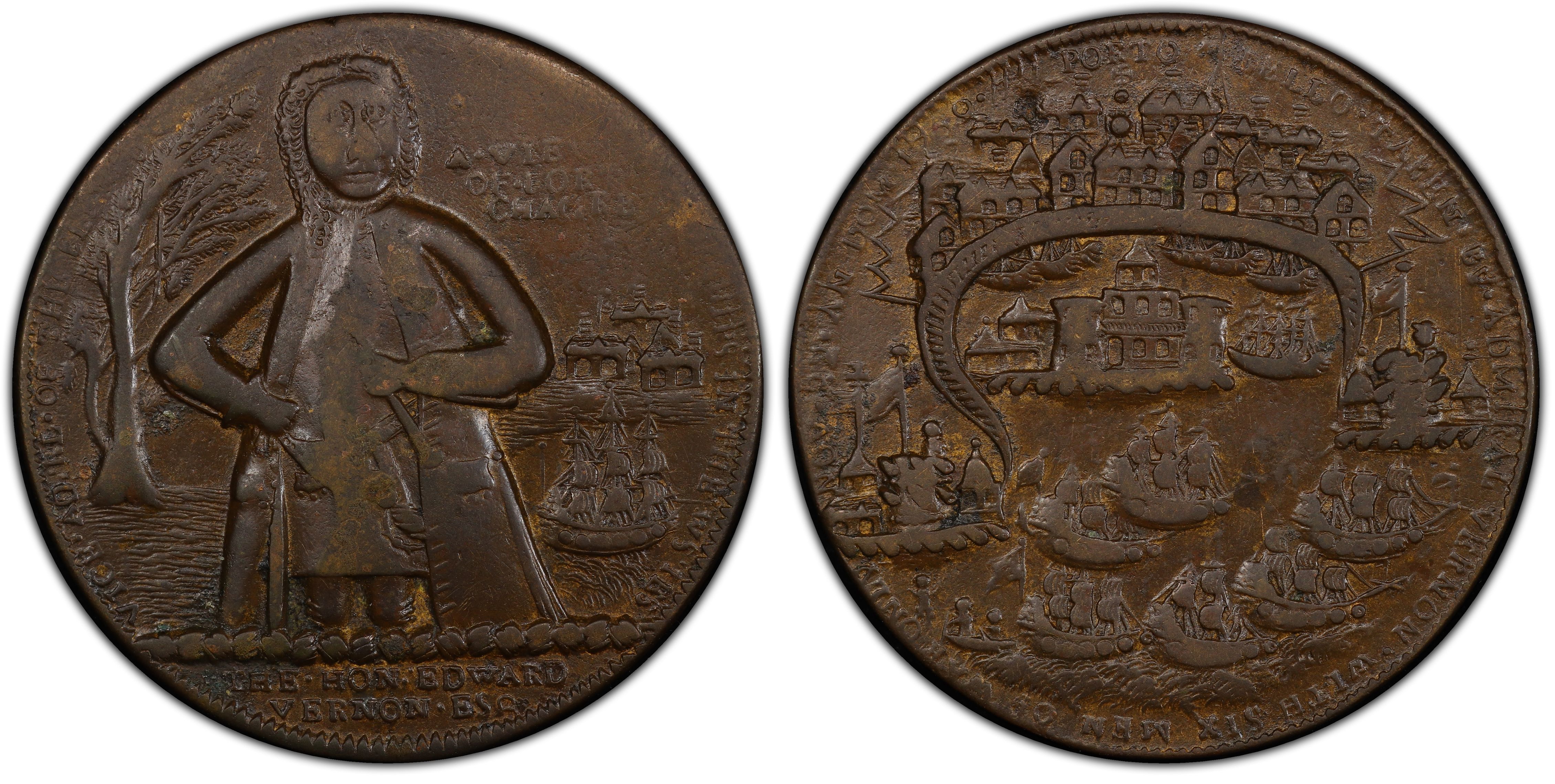 Admiral Vernon Medal – Works – Museum Collection
