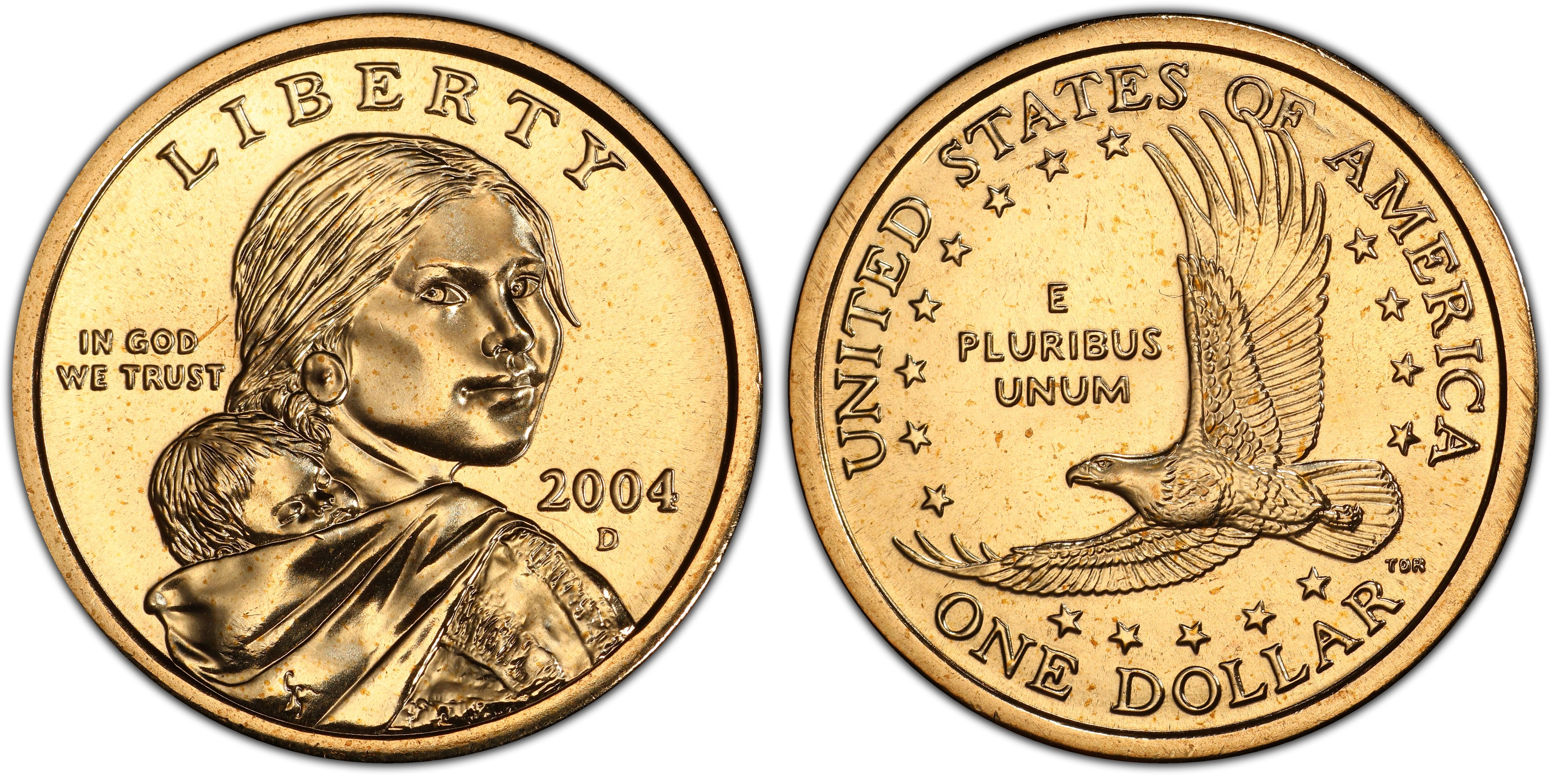 2004 S Sacagawea Gem Proof Dollar 
