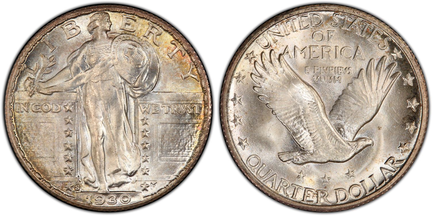 1930-S 25C (Regular Strike) Standing Liberty Quarter - PCGS CoinFacts