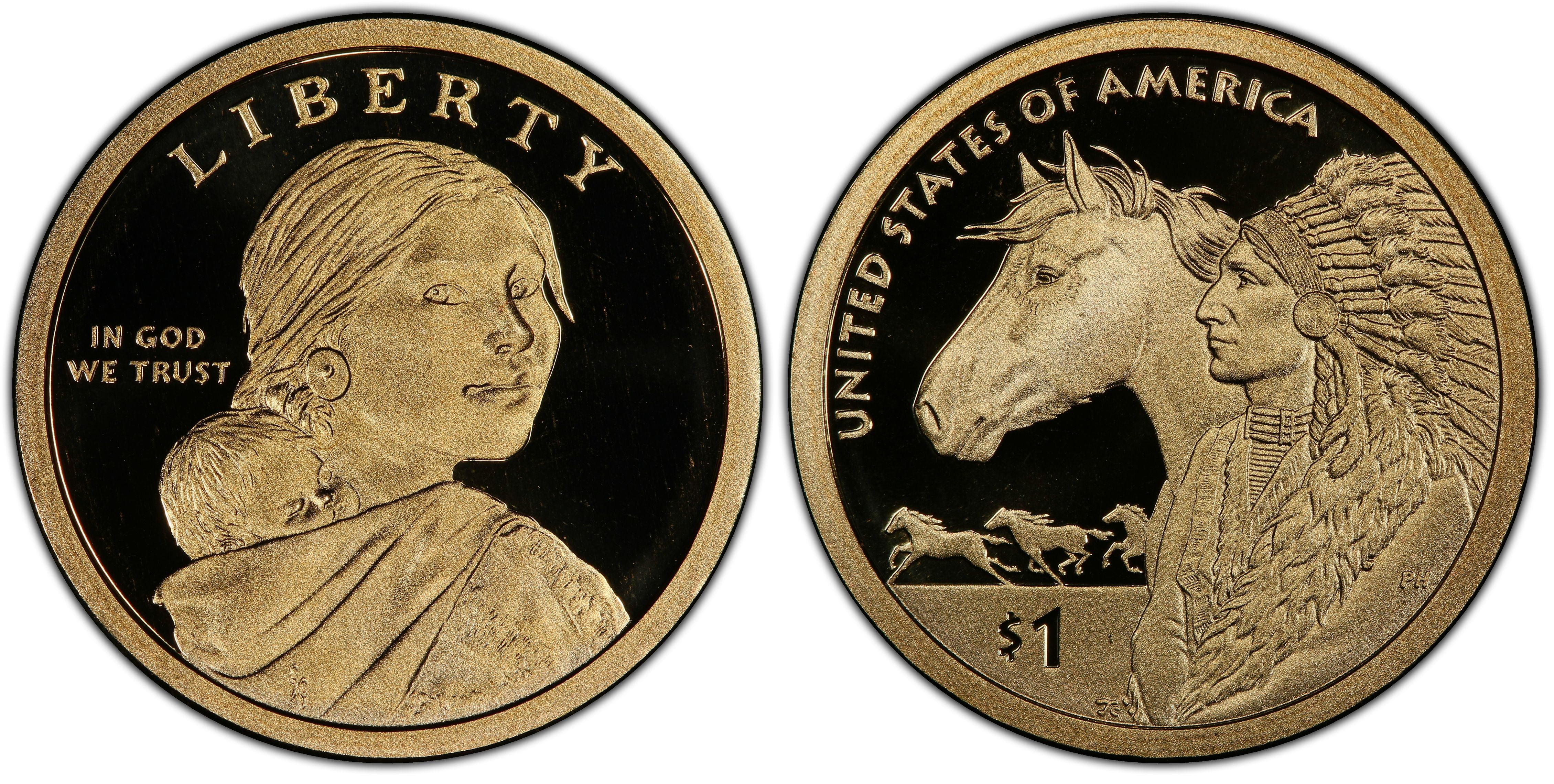 2010 2011 2012 S 2013 S 2014 S 2015 S Sacagawea Native American Proof 6 Coin Set 