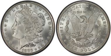  
	MS68 PCGS grade 
