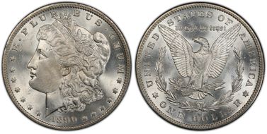  
	MS66+ PCGS grade 
