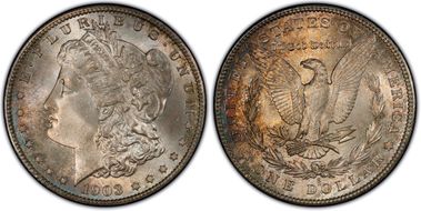  
	MS67+ PCGS grade 
