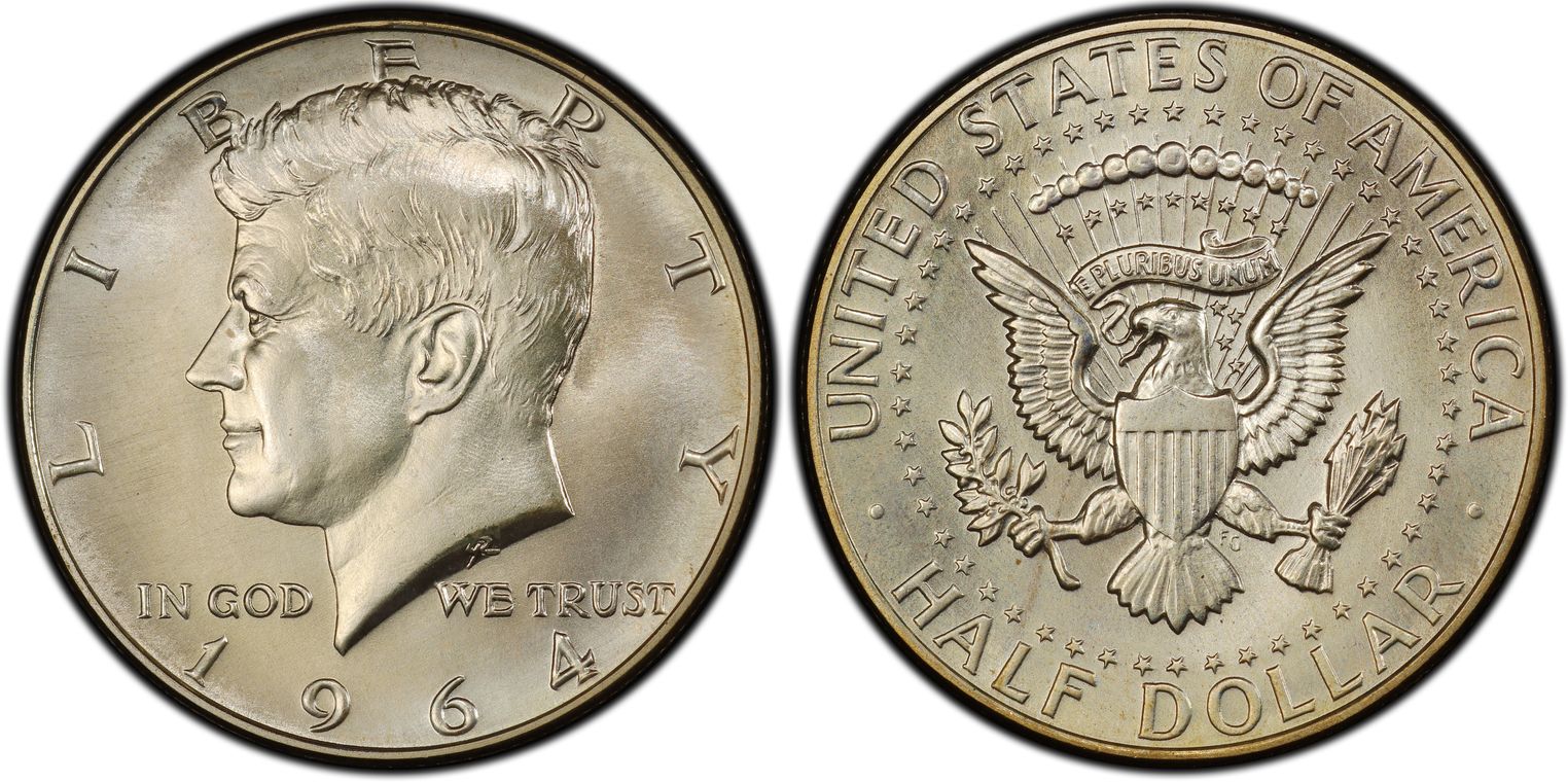 1964 50C SMS (Special Strike) Kennedy Half Dollar - PCGS CoinFacts