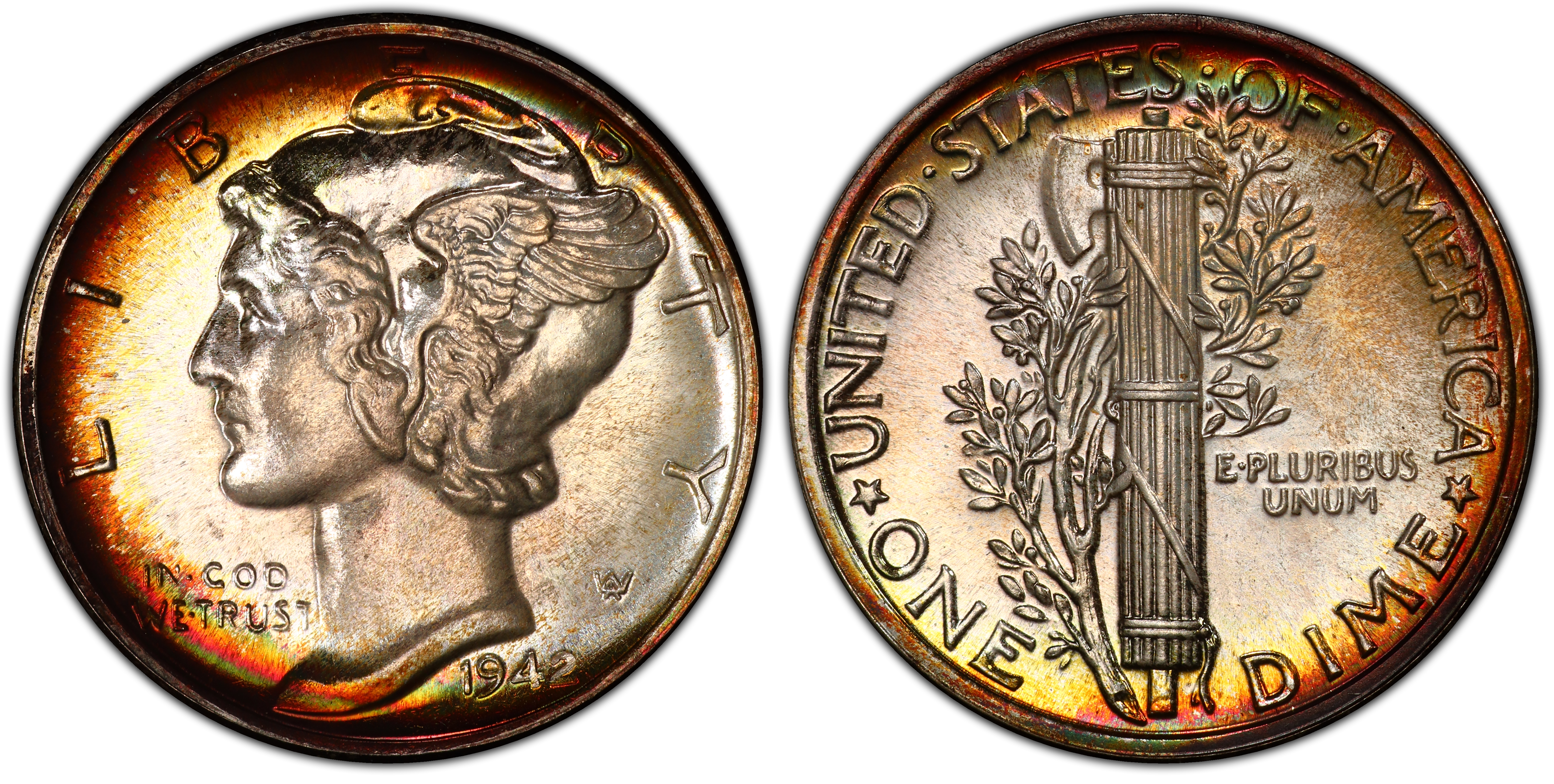 1941 dime value liberty