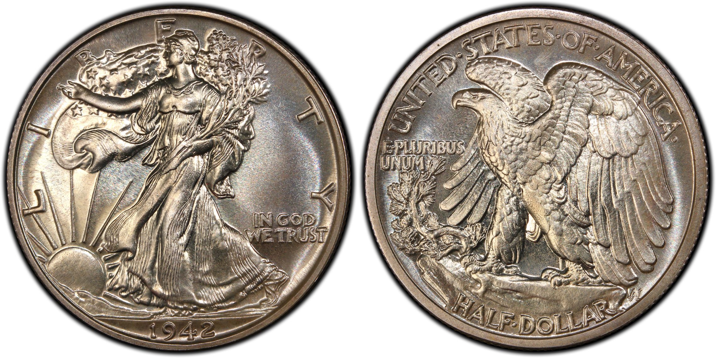 1942 50C (Proof) Walking Liberty Half Dollar - PCGS CoinFacts