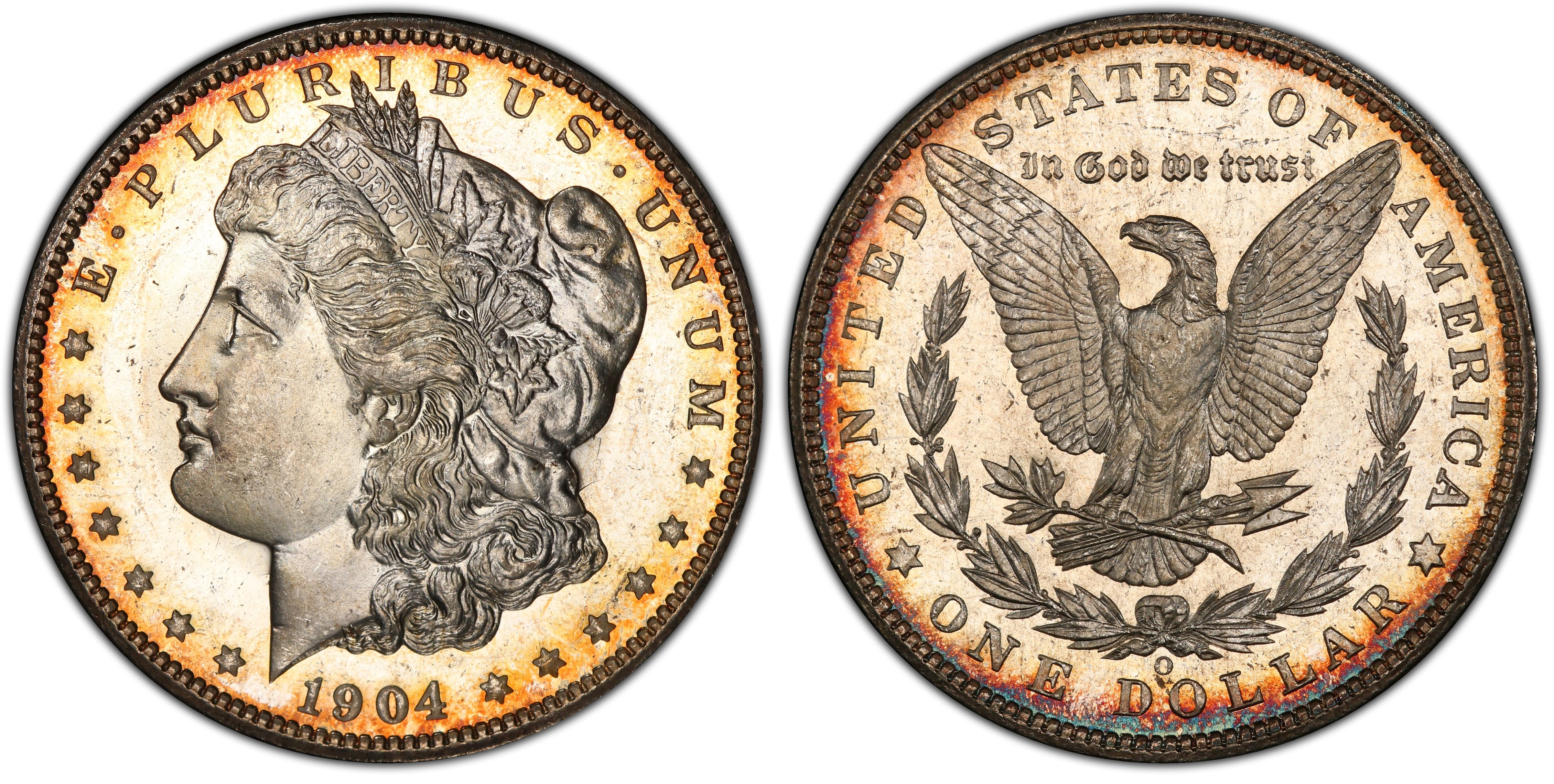 1904 $1 (Regular Strike) Morgan Dollar - PCGS CoinFacts