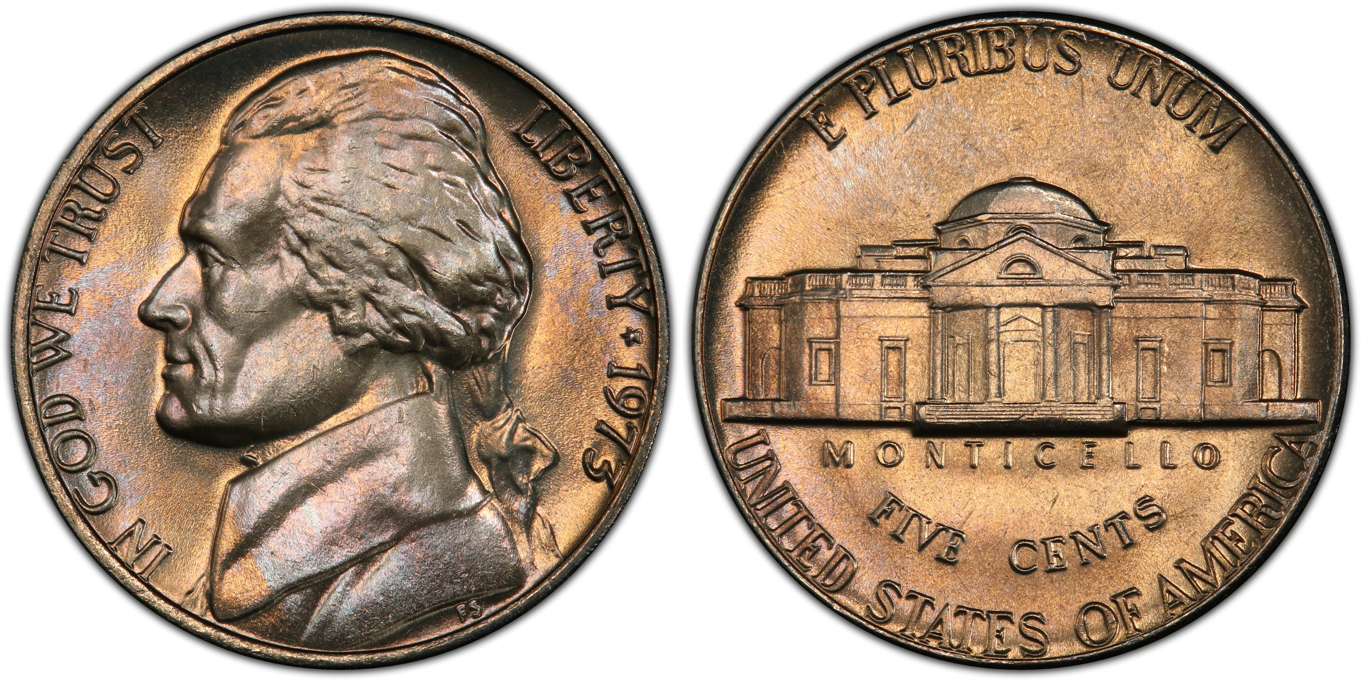 UNCIRCULATED 1973D USA Jefferson Nickel 