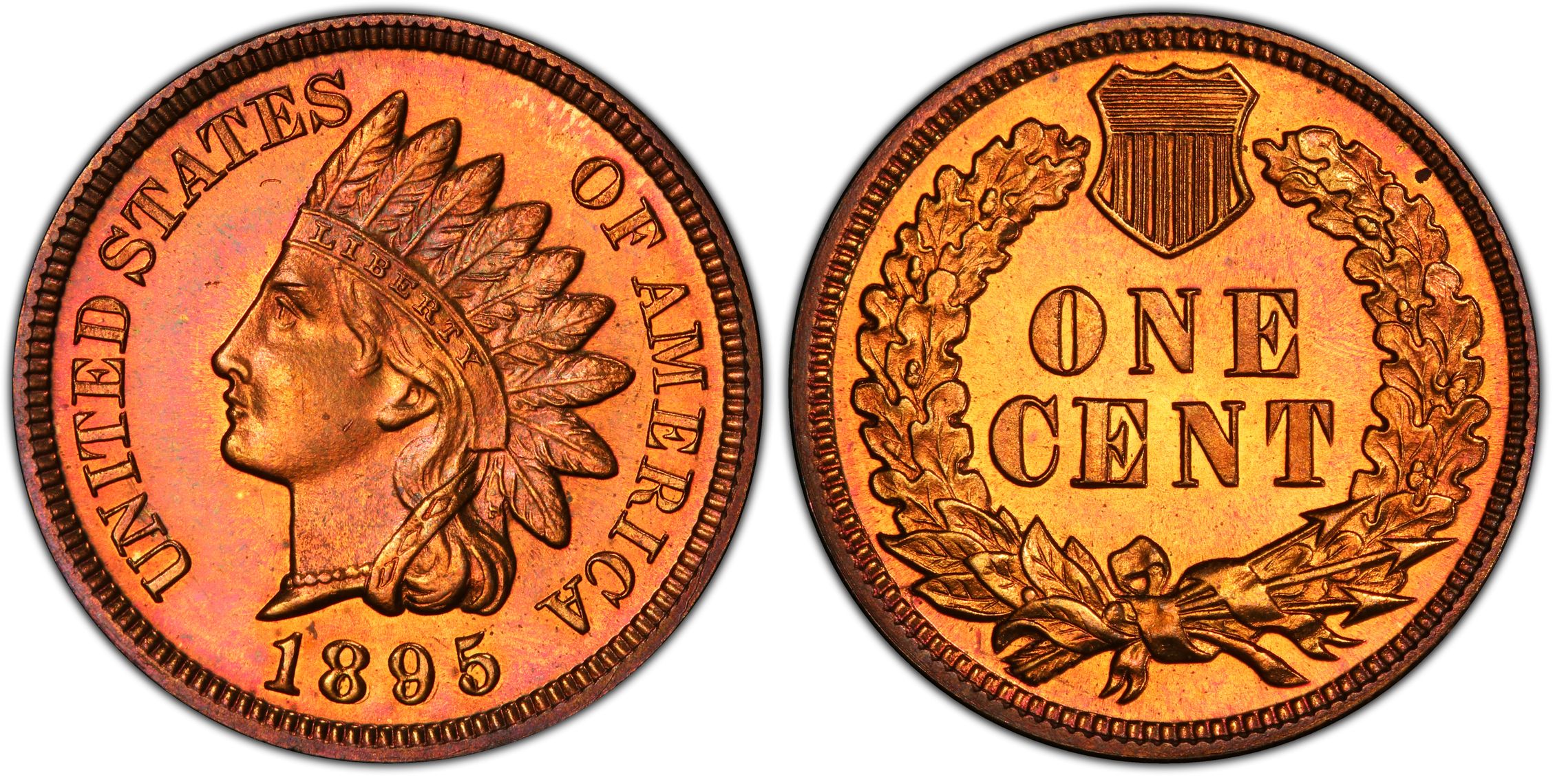 アンティークコイン コイン 金貨 銀貨 [送料無料] 1895 INDIAN CENT