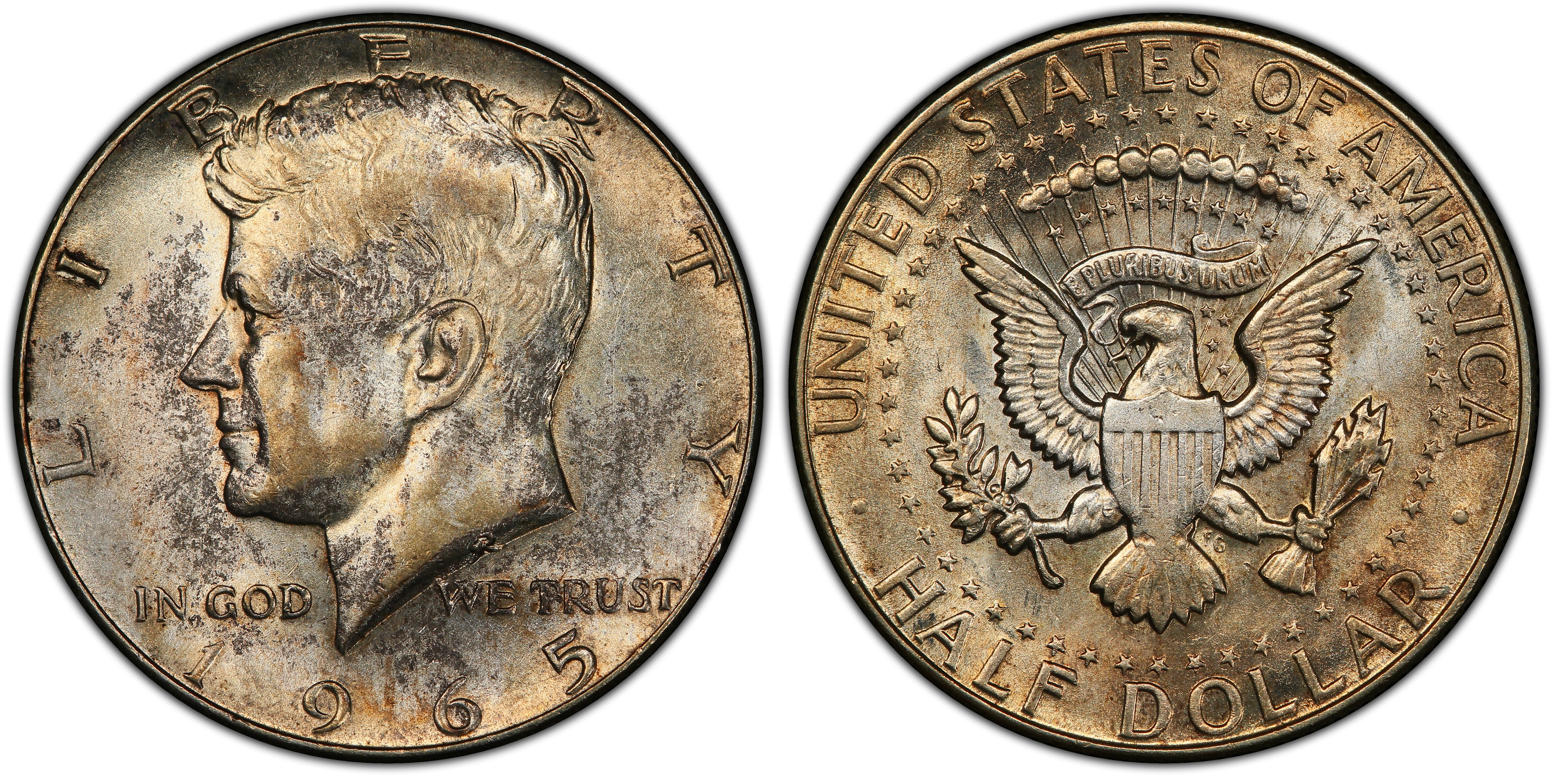 Images of Kennedy Half Dollar 1965 50C - PCGS CoinFacts