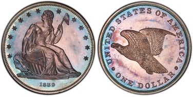 PR64+ PCGS grade