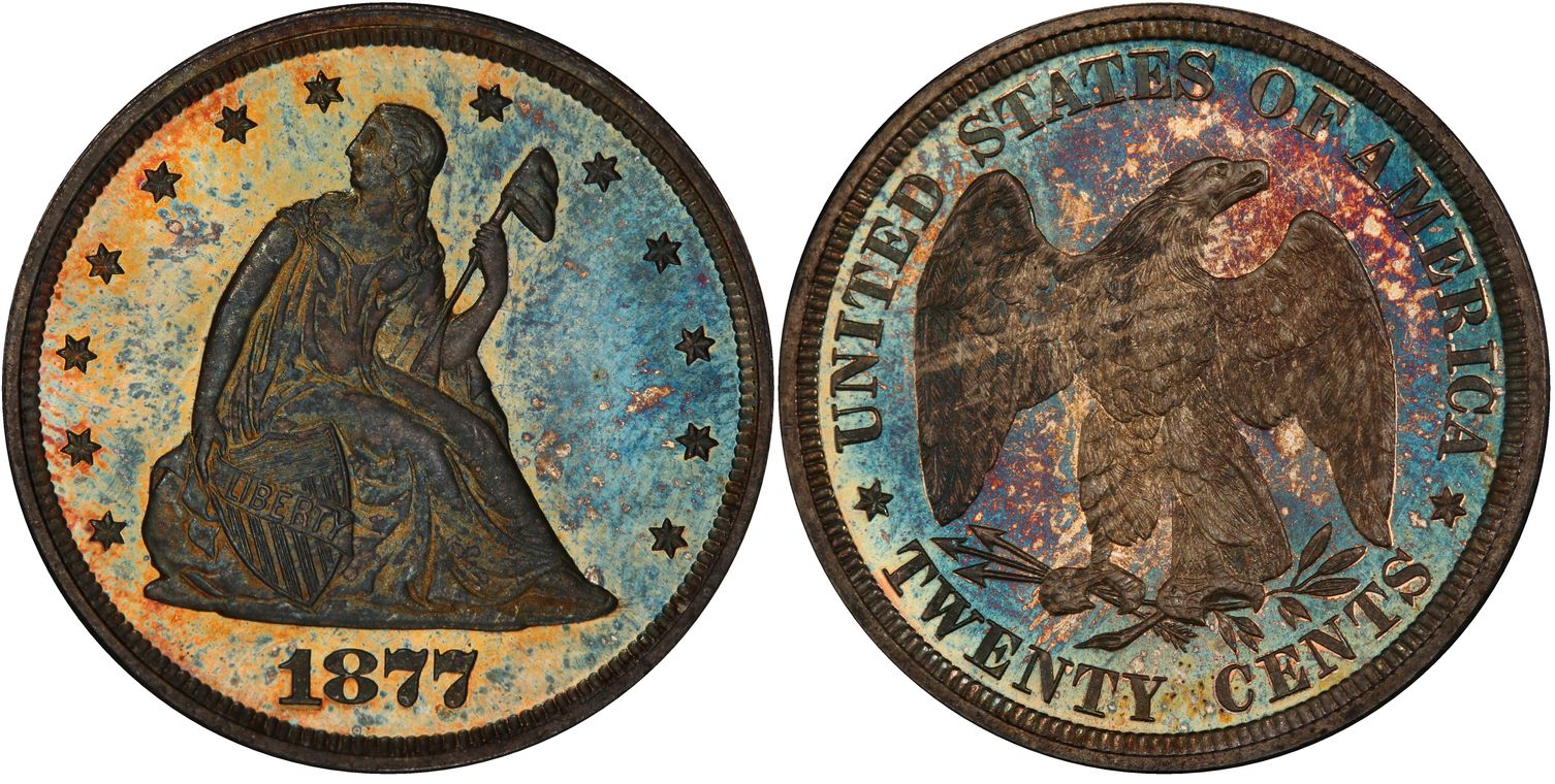 DANSCO 3 Cent Silver Pieces 1851-1862 & 20 Cent Pieces 1875-1876 Album #6109 