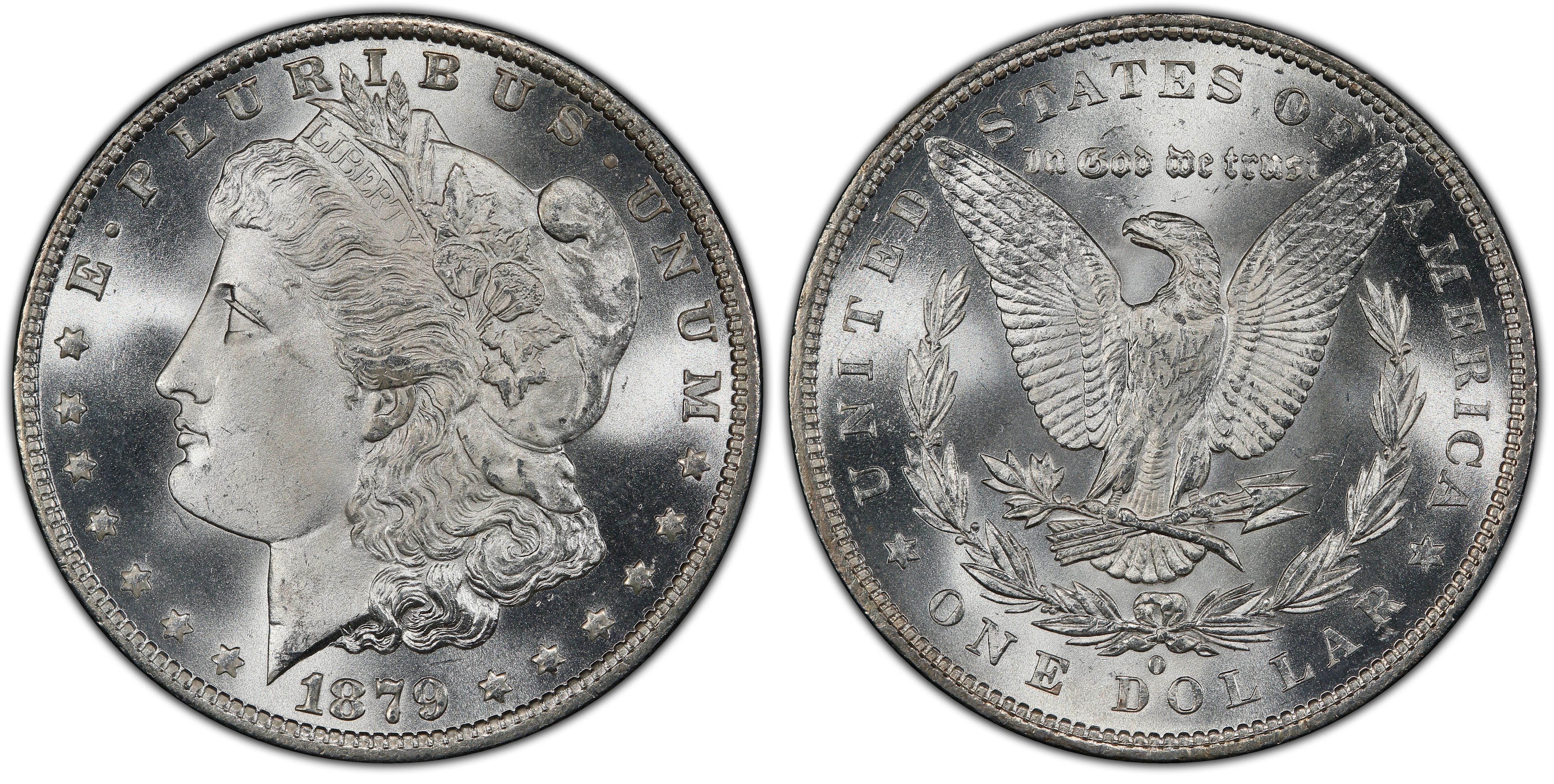 1879 O Morgan Dollar AU About Uncirculated 90% Silver $1 US Coin Collectible 