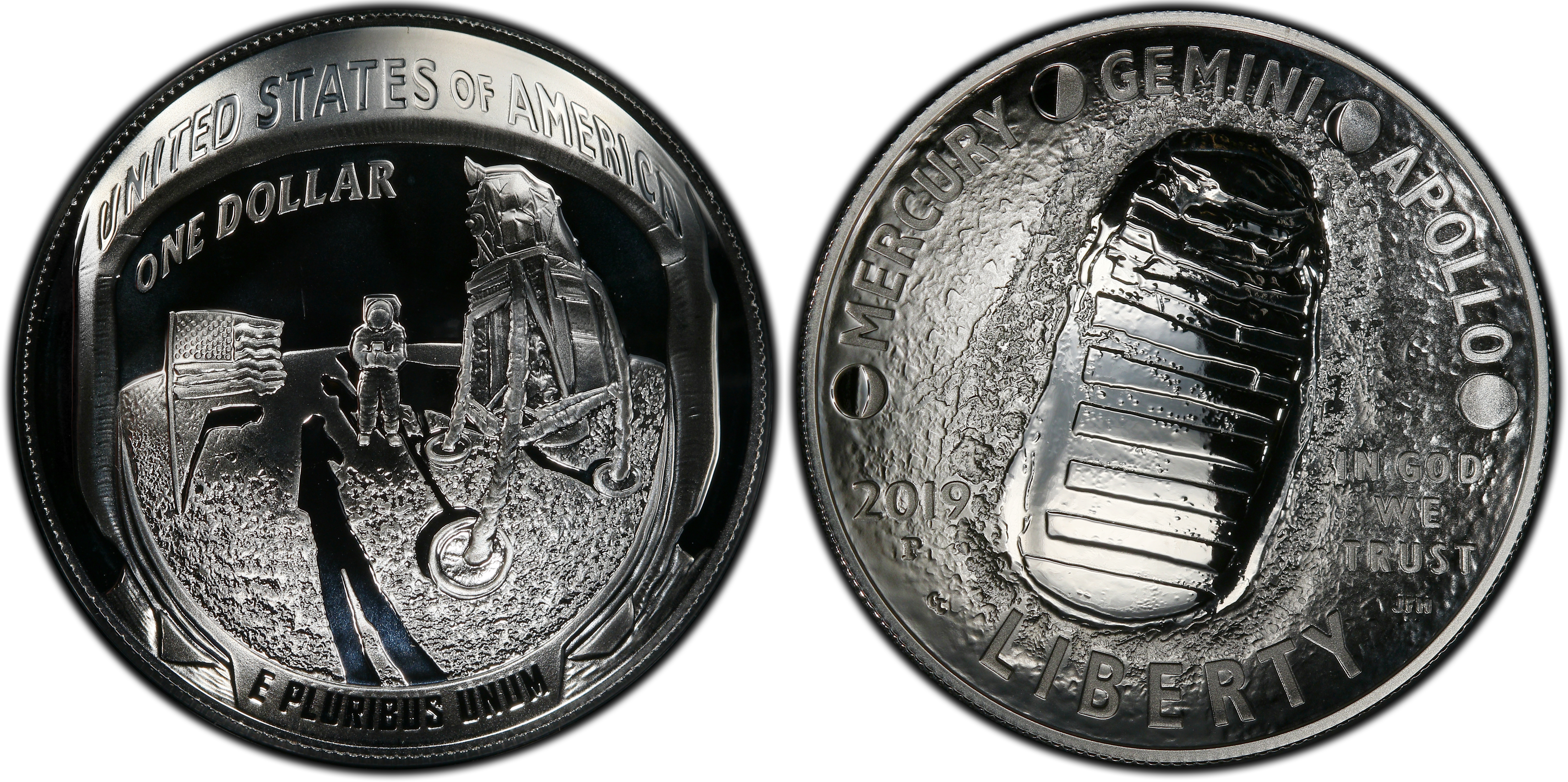 2019-P $1 Apollo 11 50th Anniversary (Regular Strike) Modern 