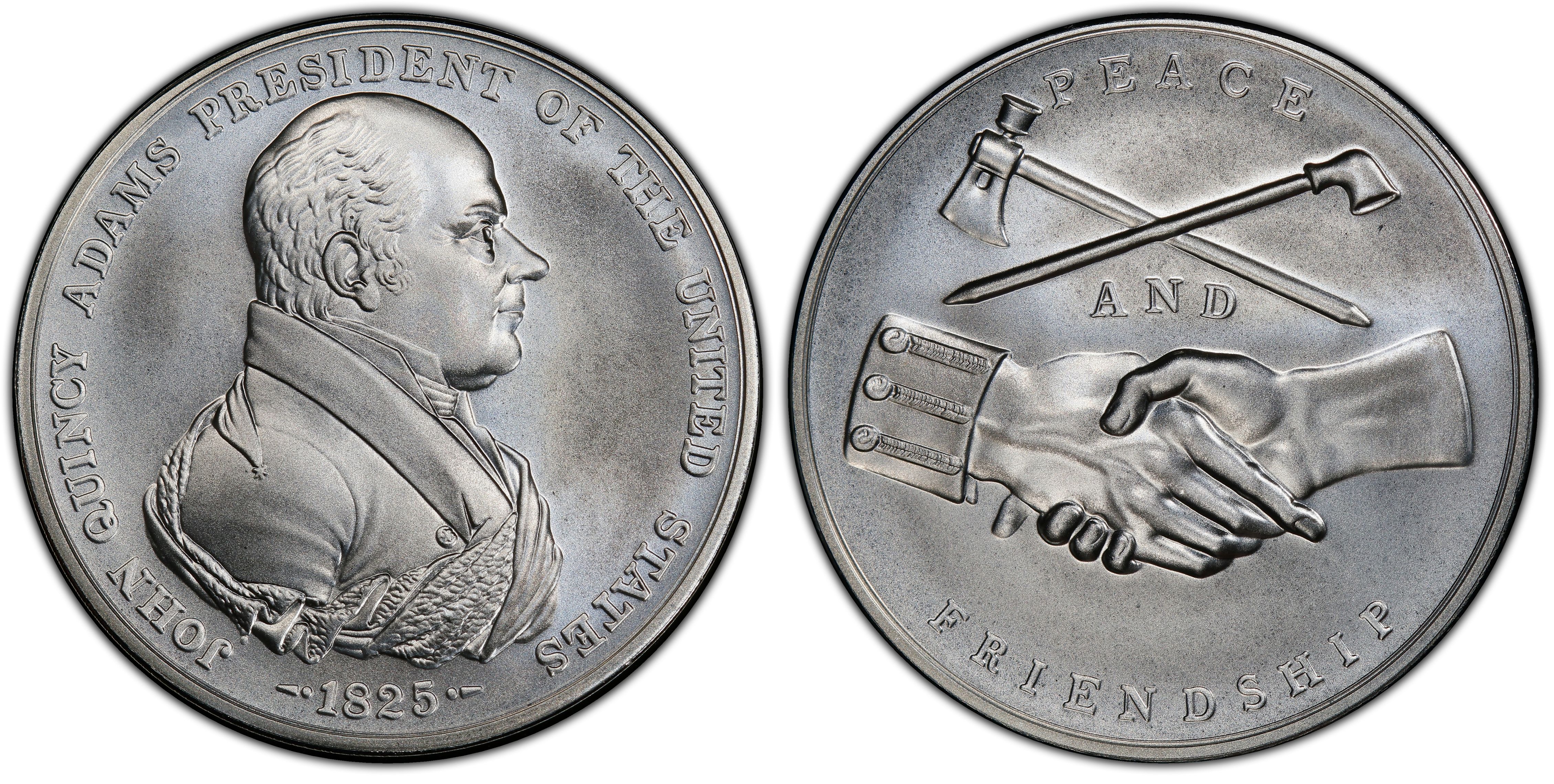 alba quincy silver coin