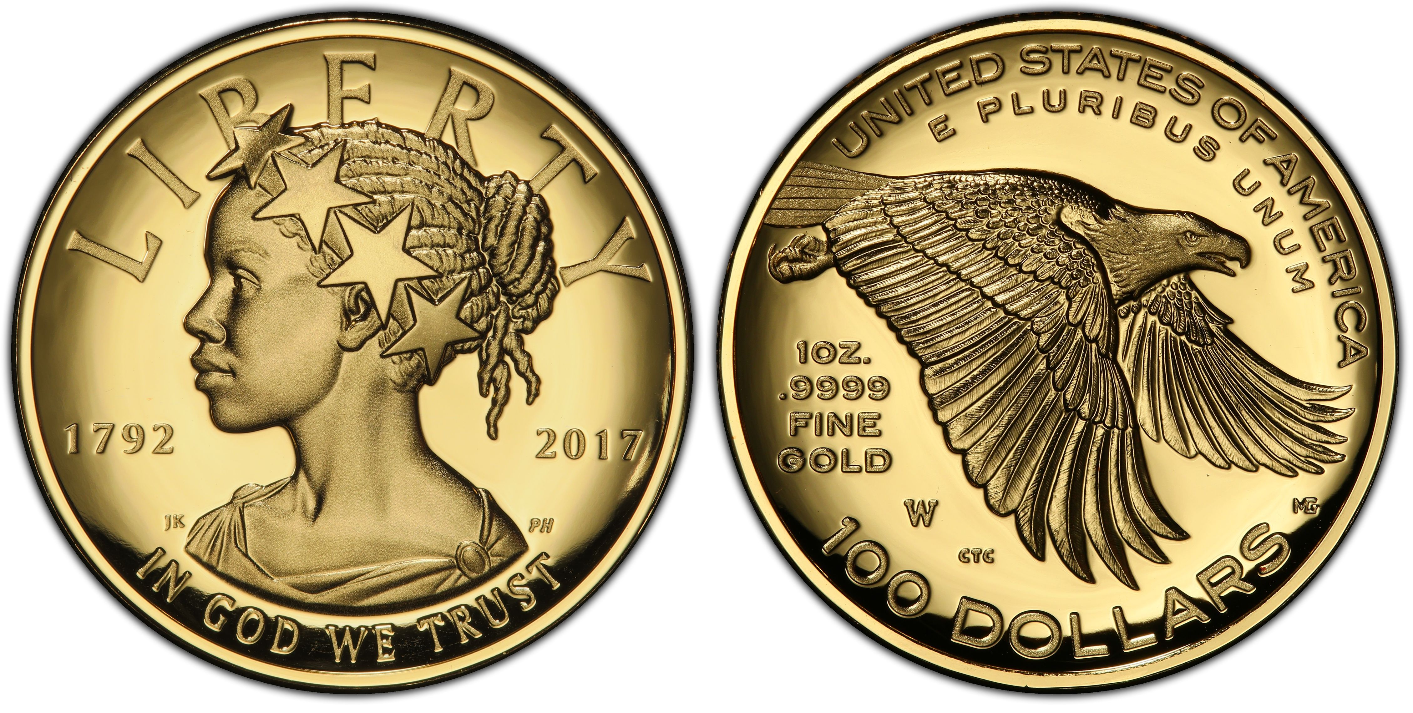 Images of American Liberty Gold 2017W 100 American Liberty High