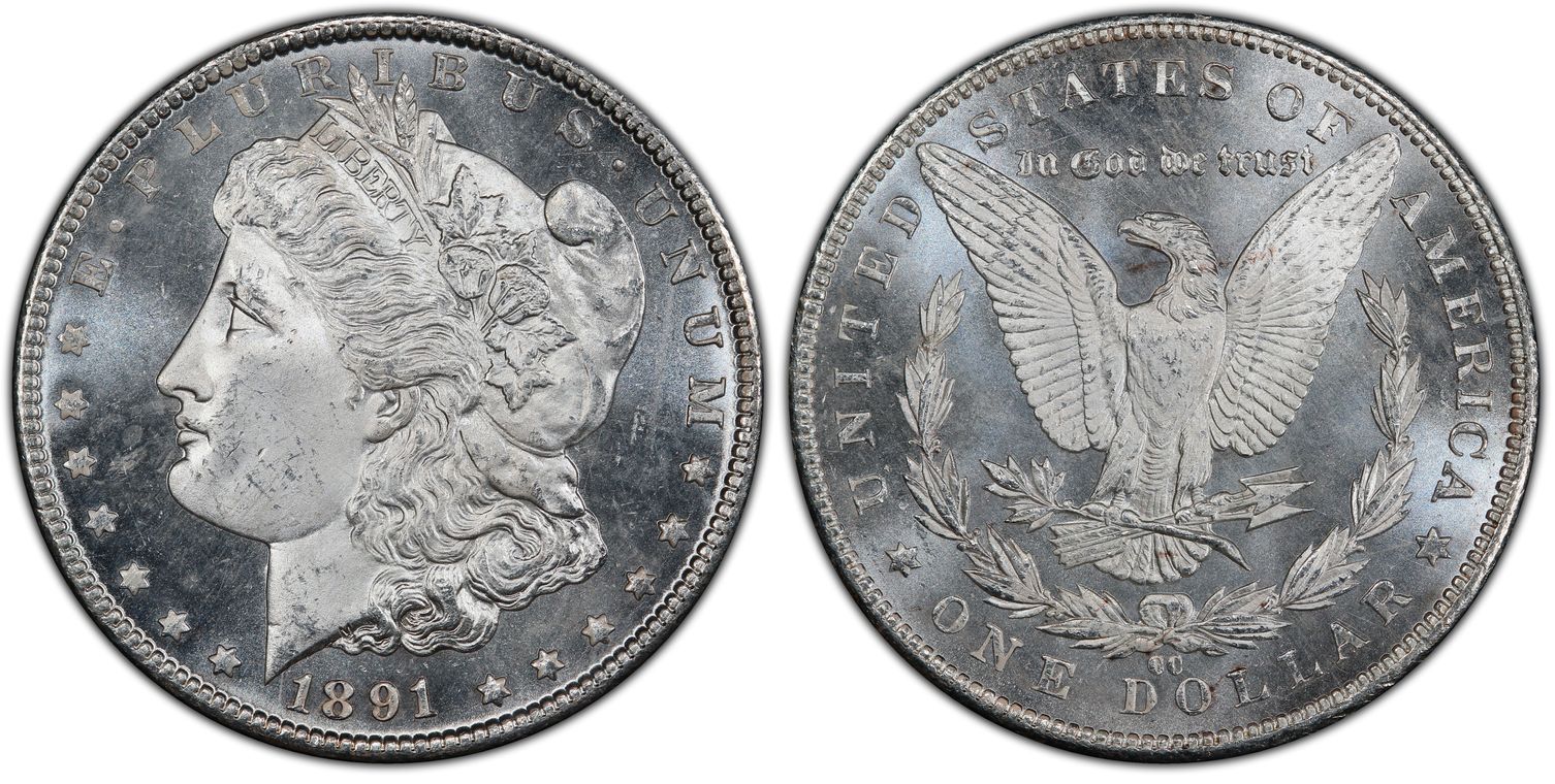 1891-CC Morgan Dollar Good