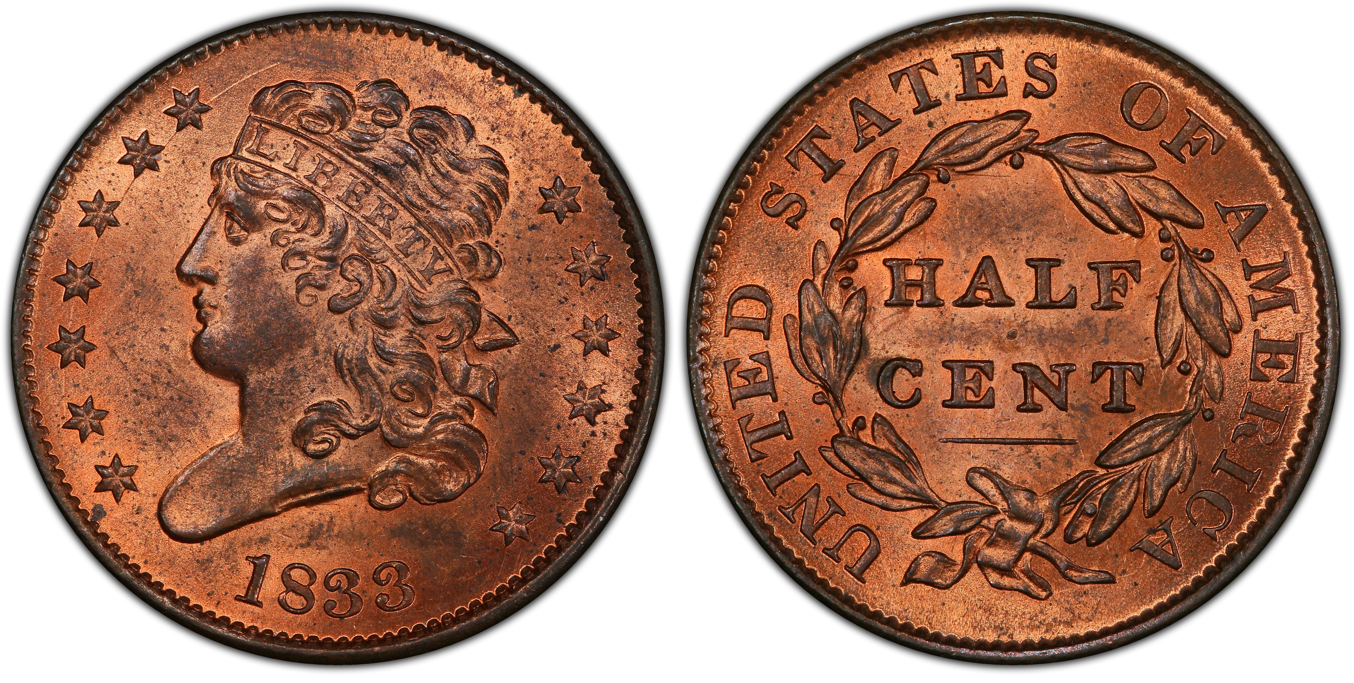 1833-1-2c-rd-regular-strike-classic-head-half-cent-pcgs-coinfacts