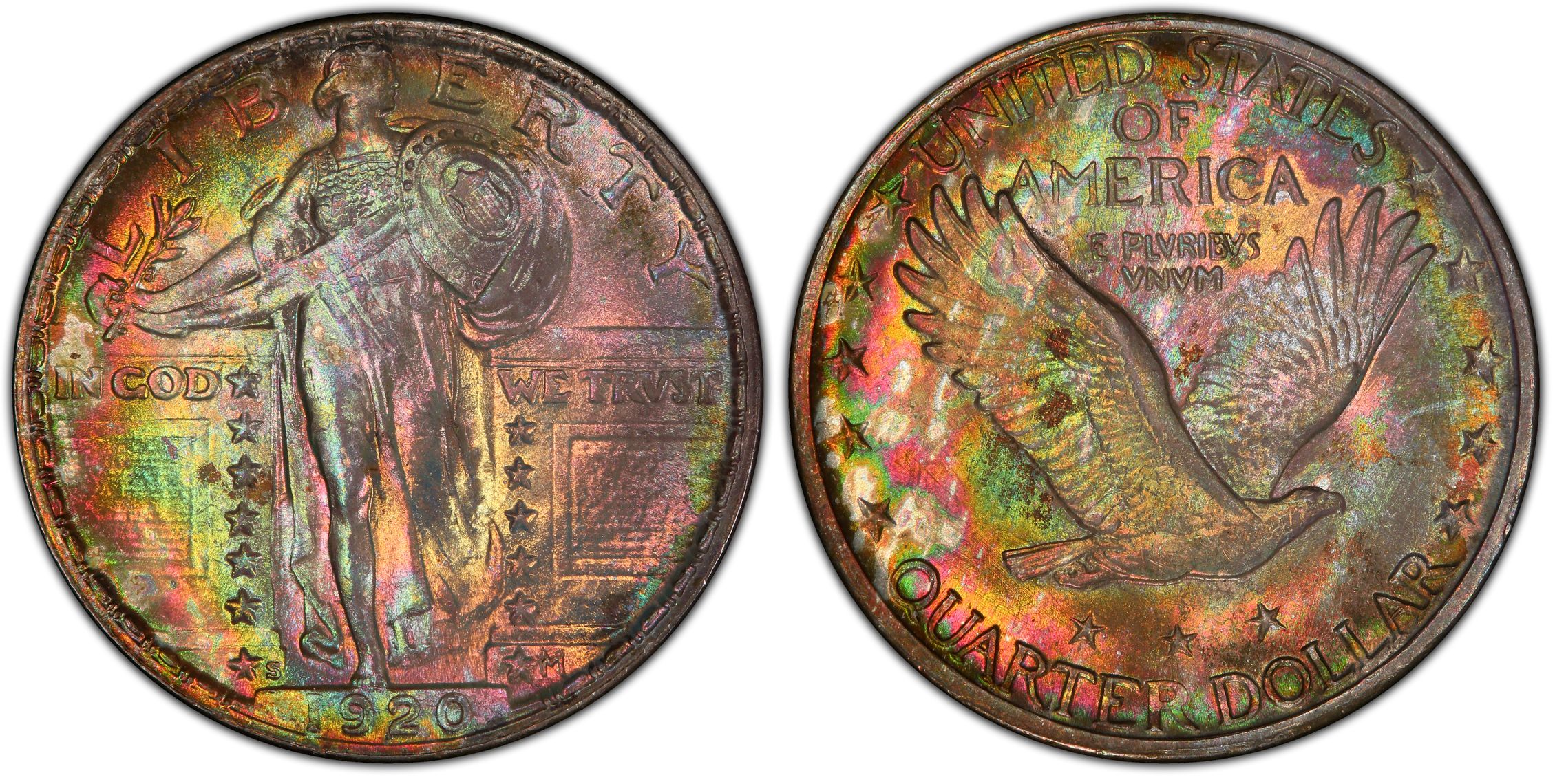 1920-S 25C (Regular Strike) Standing Liberty Quarter - PCGS CoinFacts