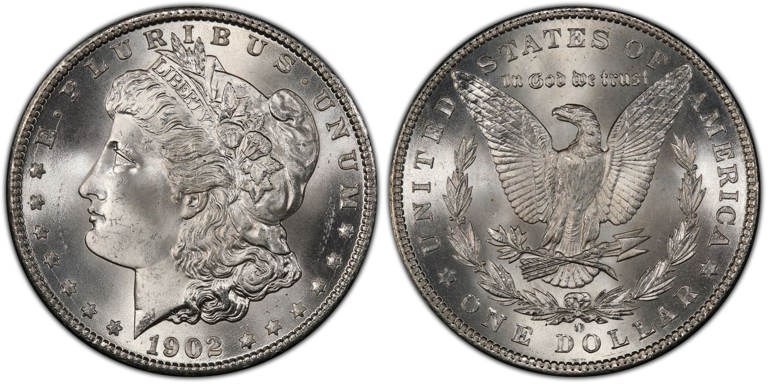1902-O $1 (Regular Strike) Morgan Dollar - PCGS CoinFacts