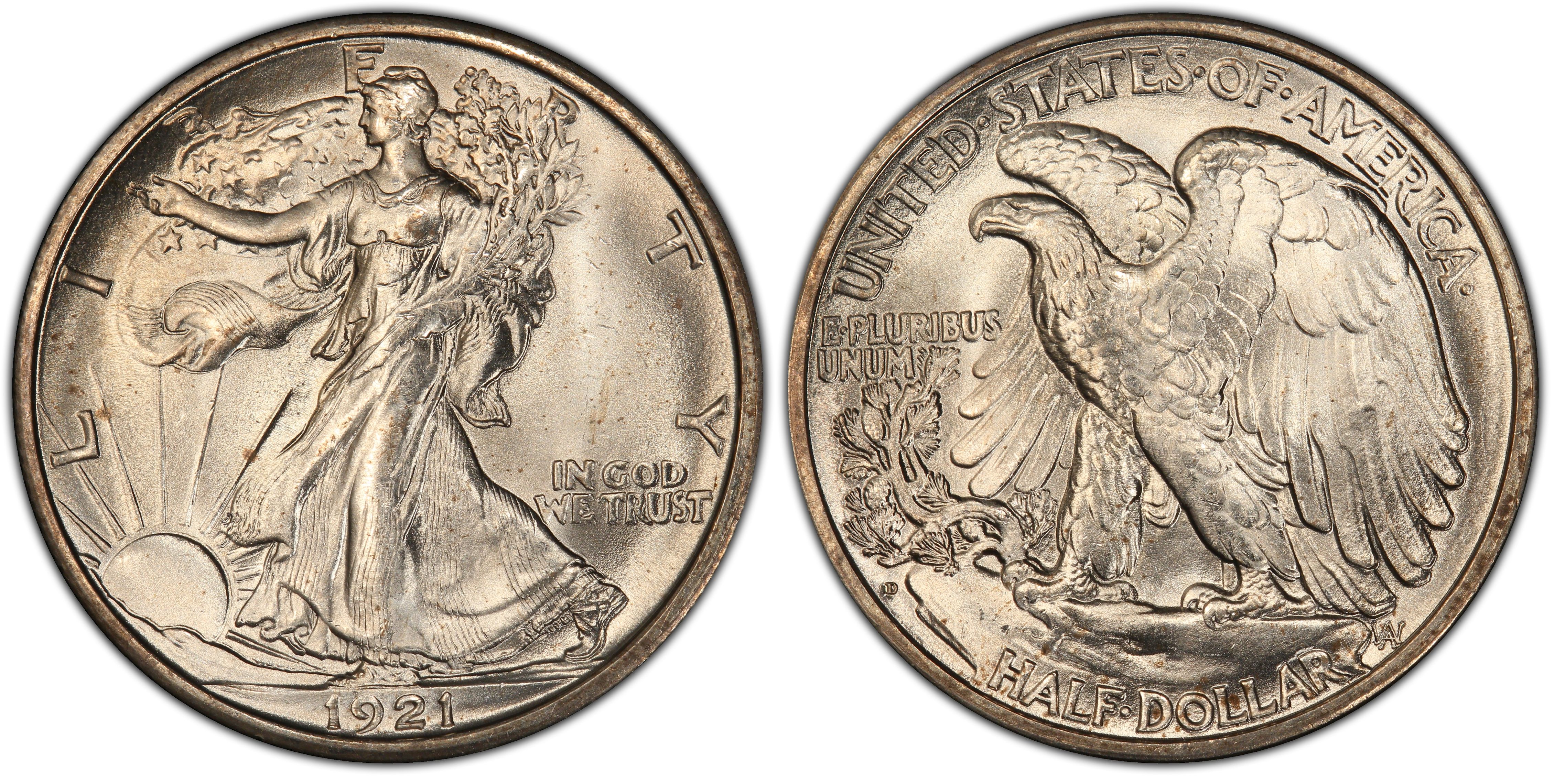 1936-S 50c Liberty Walking Silver Half Dollar VF-Very Fine