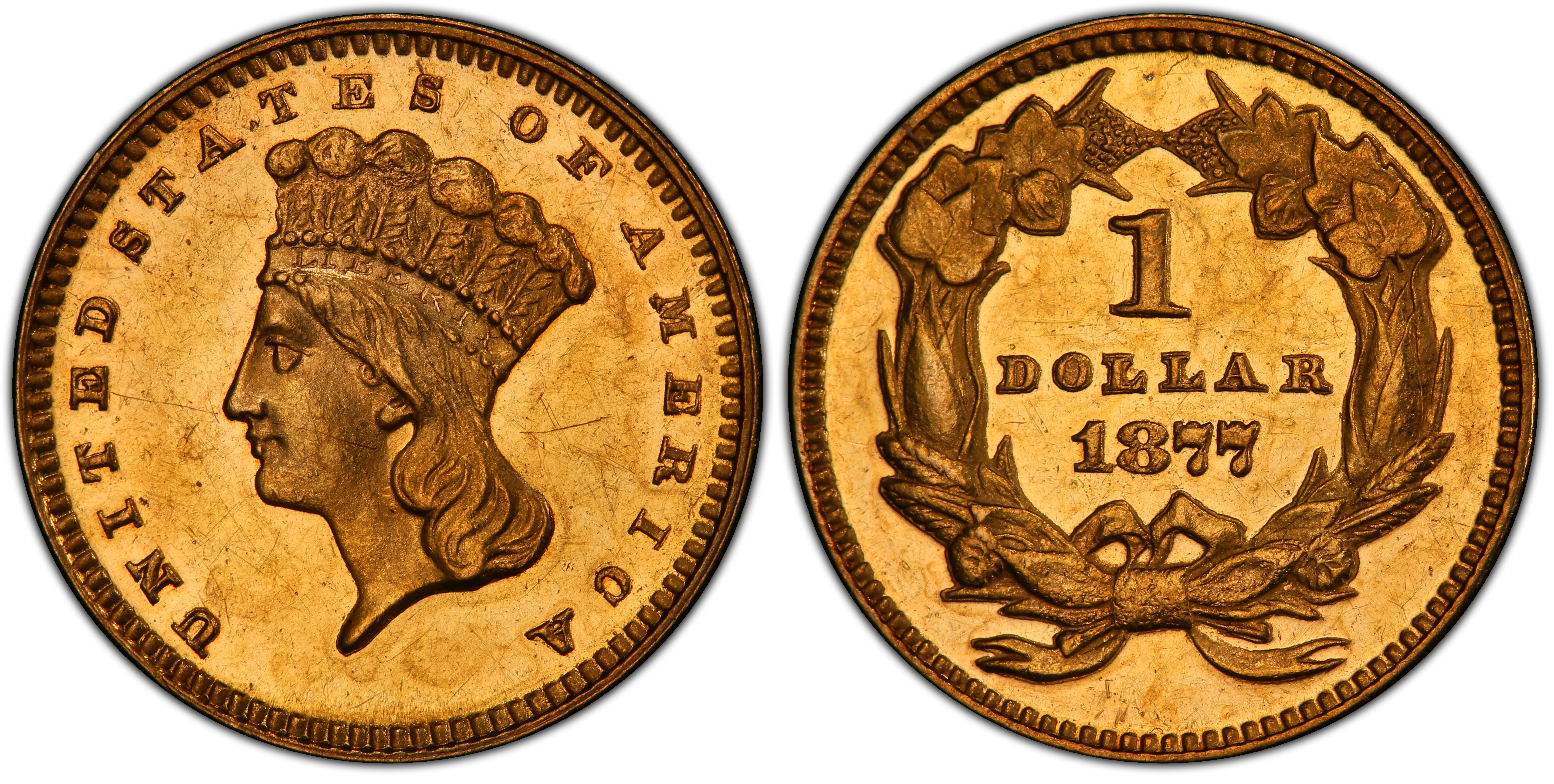 1877-g-1-proof-gold-dollar-pcgs-coinfacts