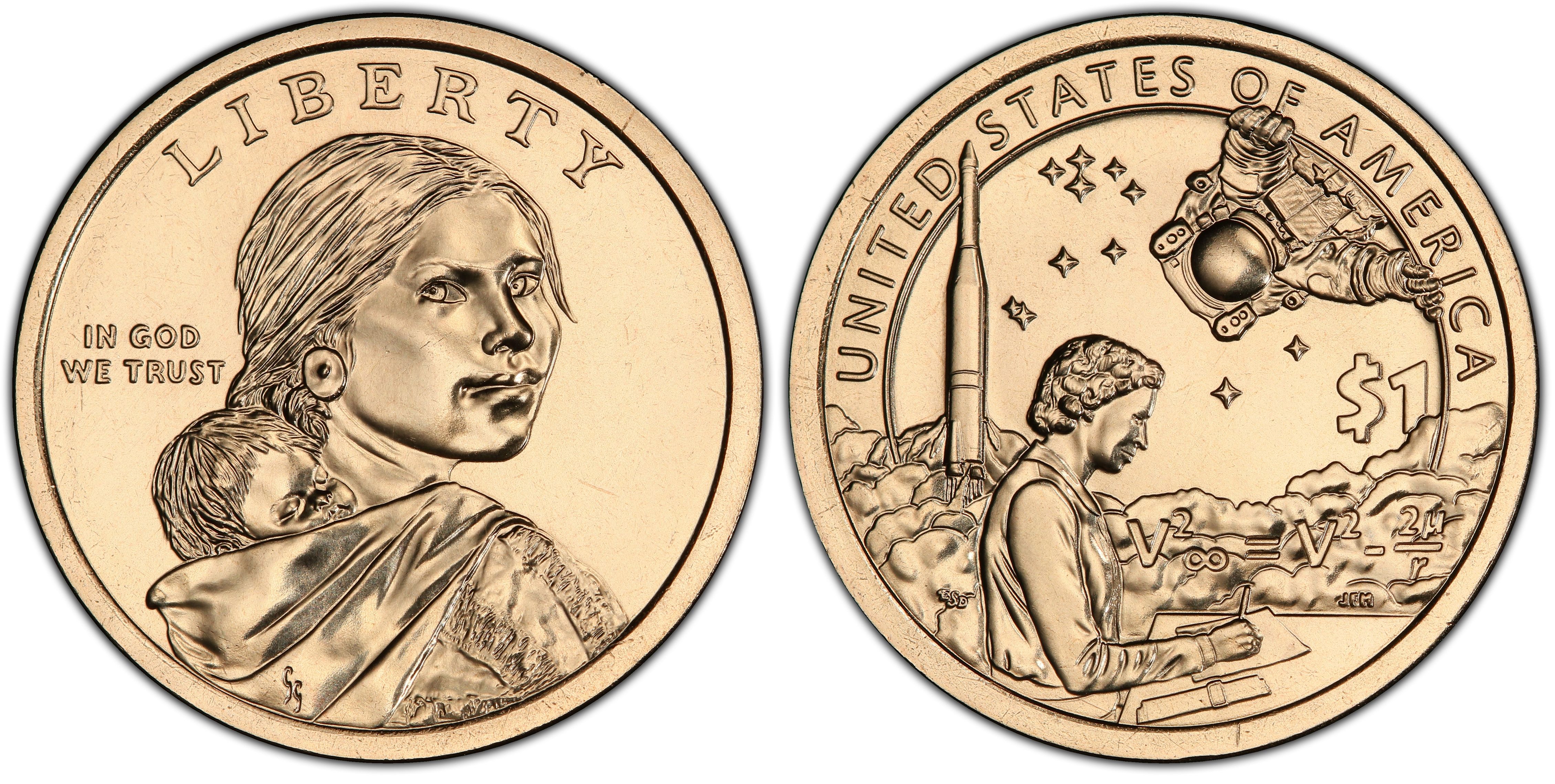 2019 D Native American Sacagawea Choice BU Dollar US Mint Coin 