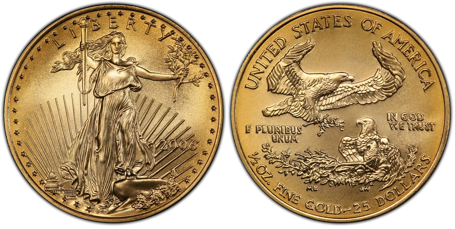 2006 $25 Gold Eagle (Regular Strike) Gold Eagles - PCGS CoinFacts