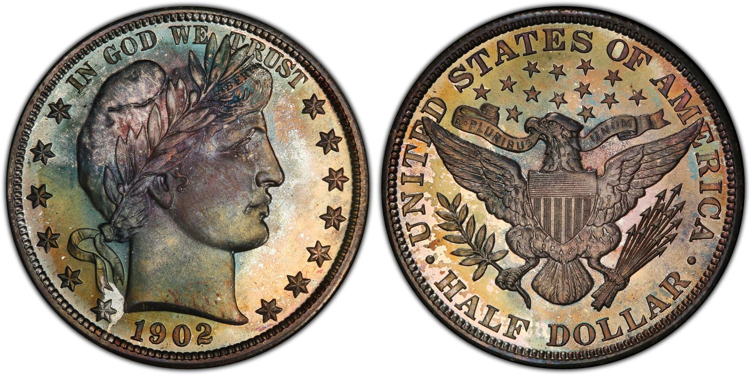 BARBER HALF DOLLAR IN GUARDHOUSE AIR-TITE HOLDER 2 AVAILABLE Details about   1902 