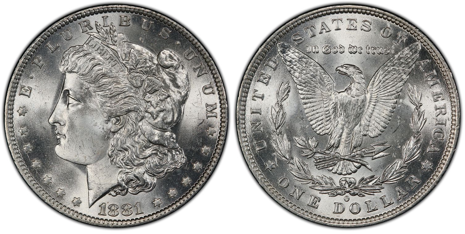 Morgan Silver Dollar Uncirculated 1881