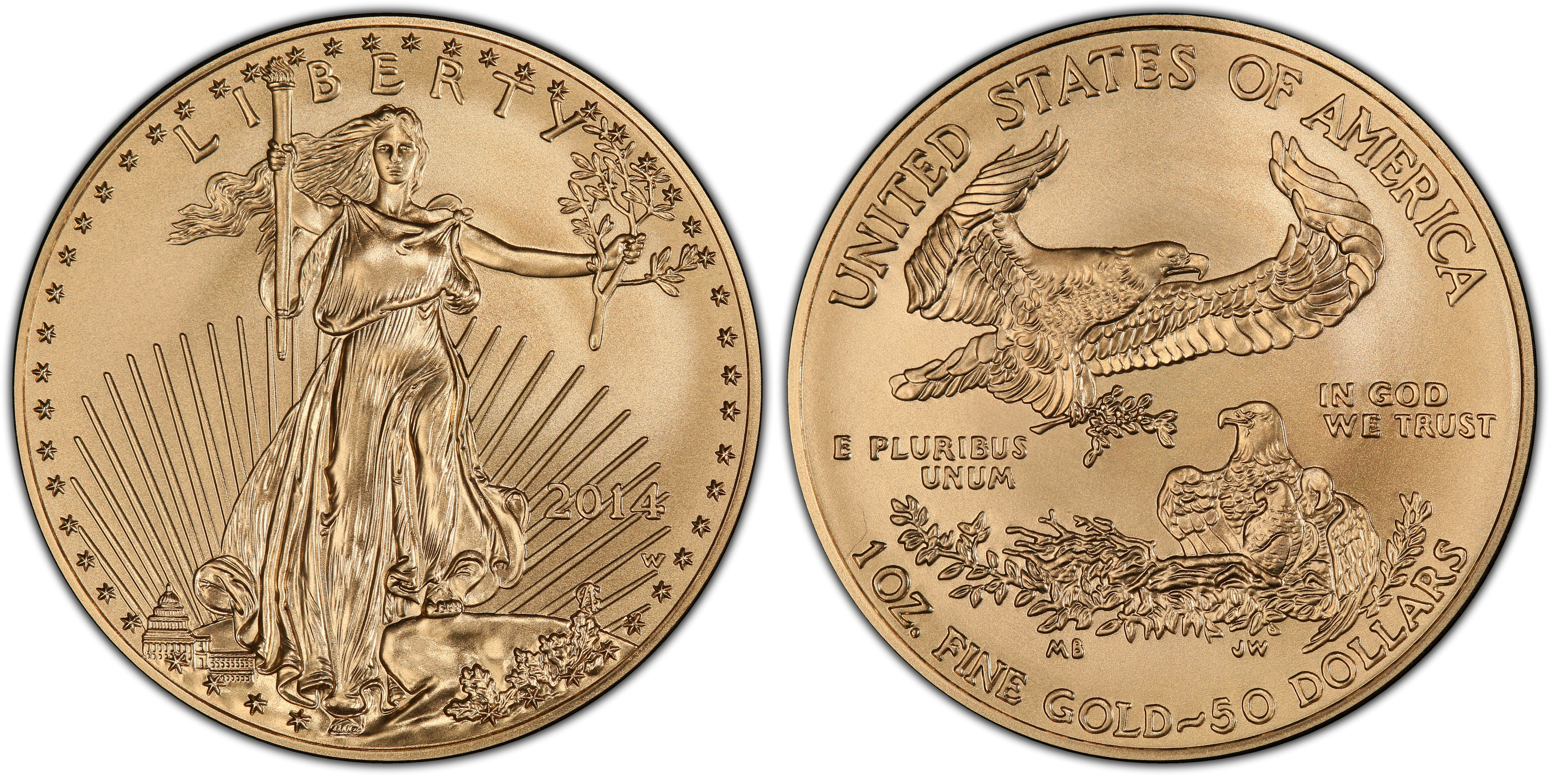 2014-W $1 Silver Eagle, DCAM (Proof) Silver Eagles - PCGS