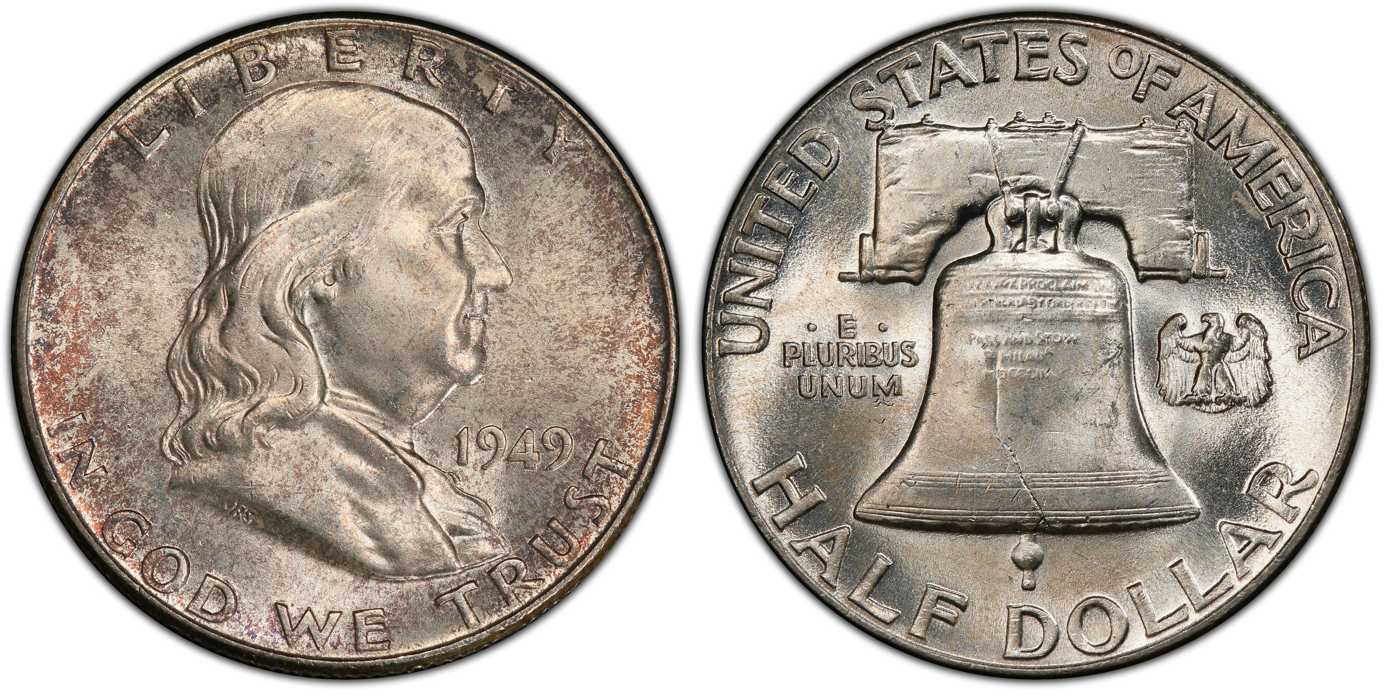 Images of Franklin Half Dollar 1949 50C, FBL - PCGS CoinFacts