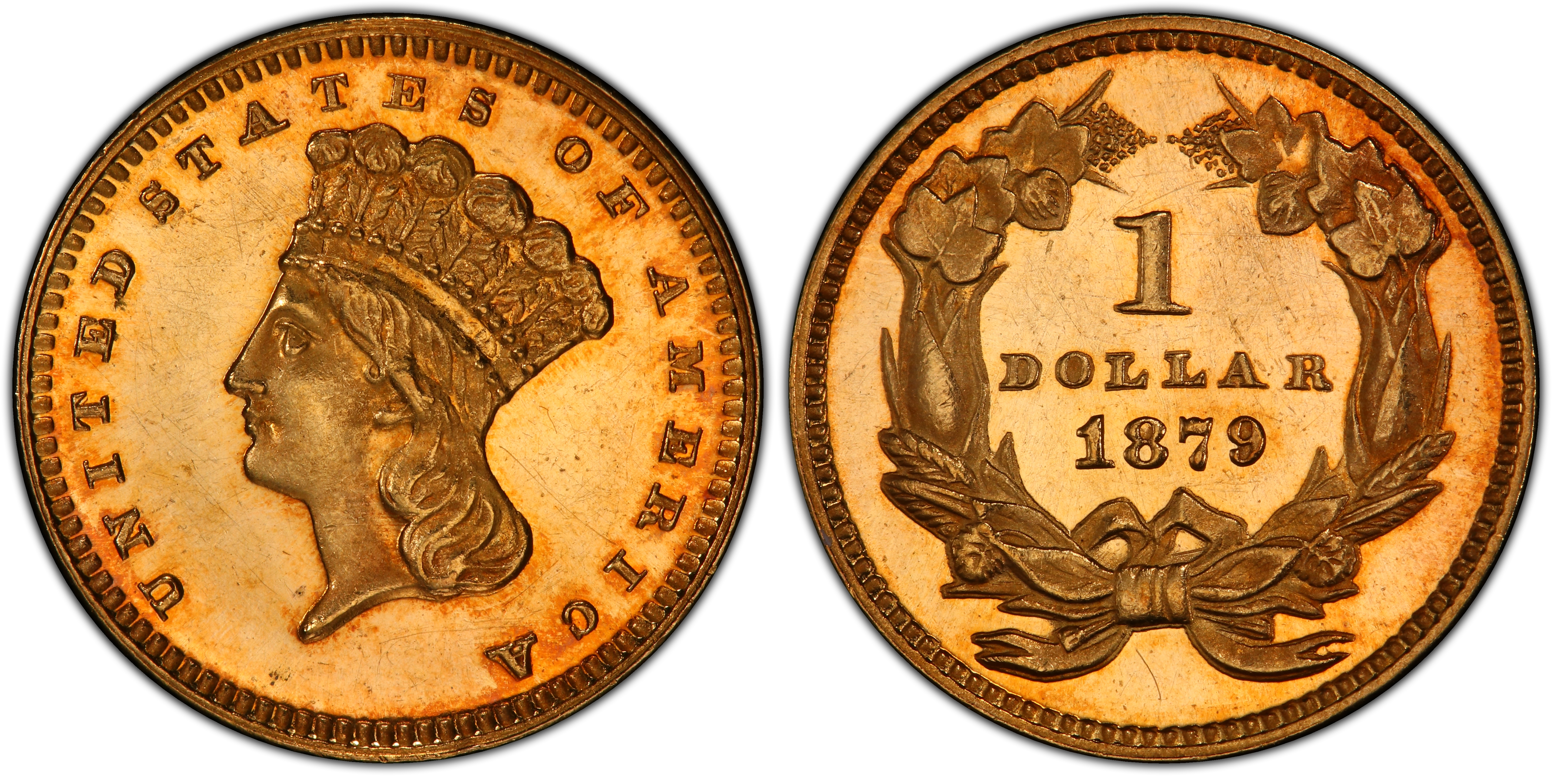 1879 G 1 Proof Gold Dollar PCGS CoinFacts