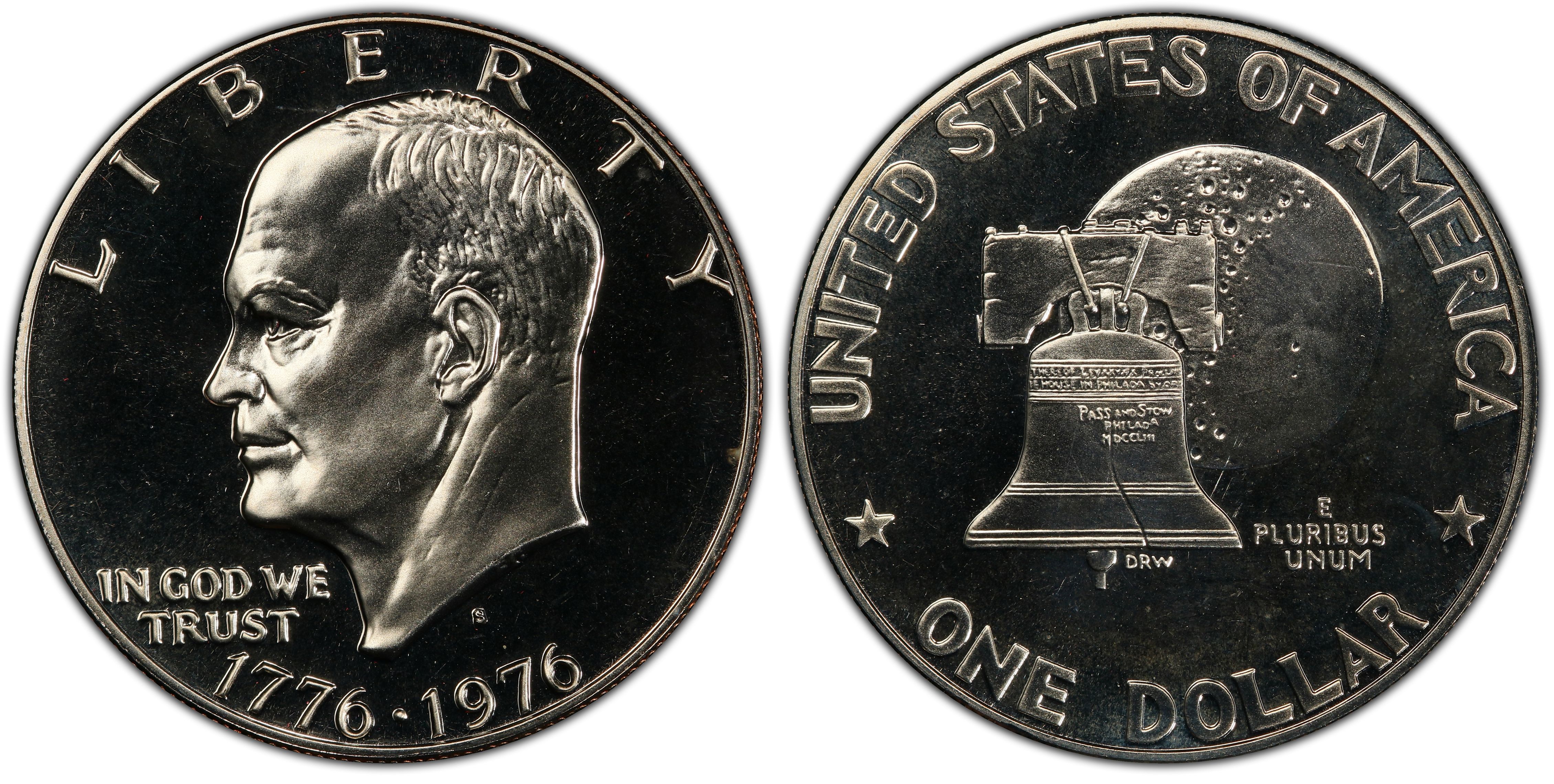 Details about   1976-P $1 TY-I Clad BU Eisenhower Dollar