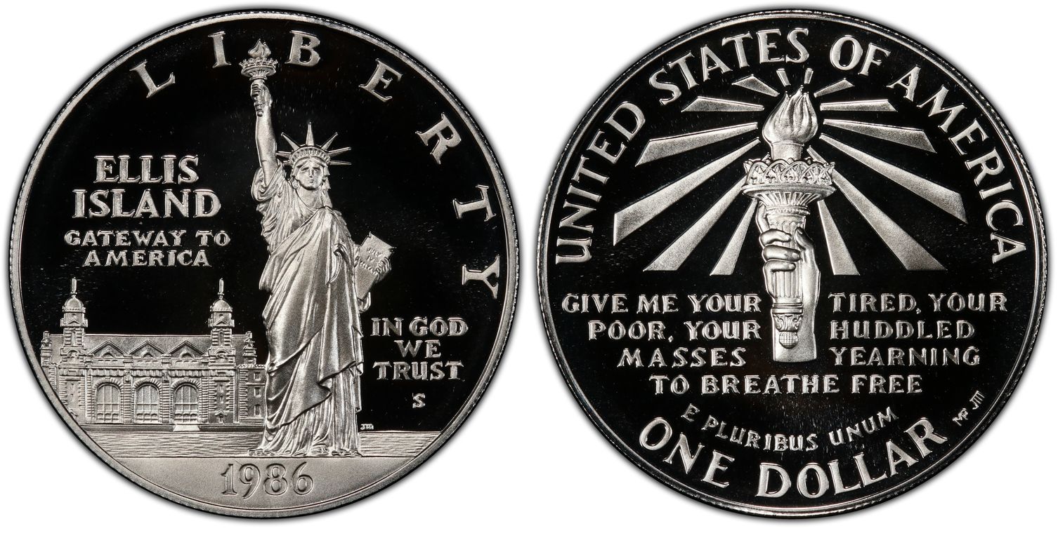 1987 us liberty coins silver dollar