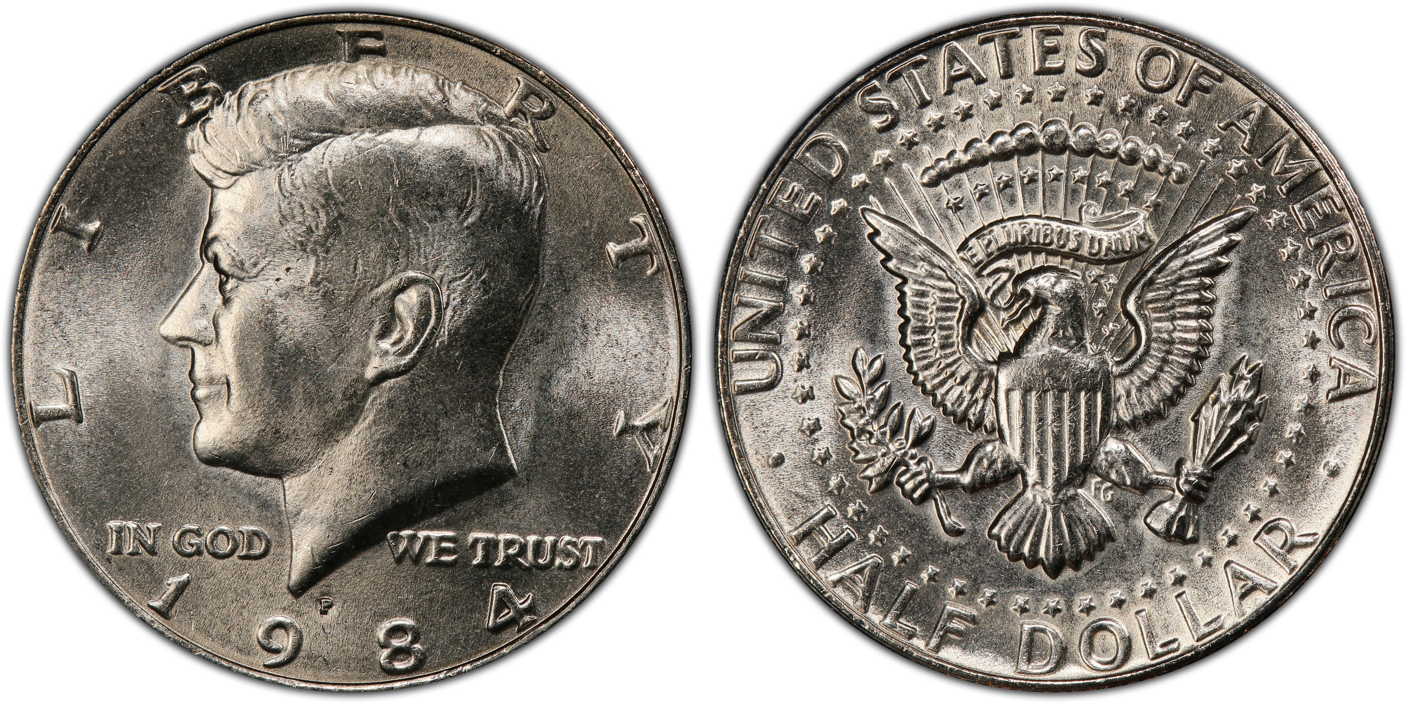 Details about   1984-S Proof JFK Half Dollar Uncirculated 50 GEM BU C 