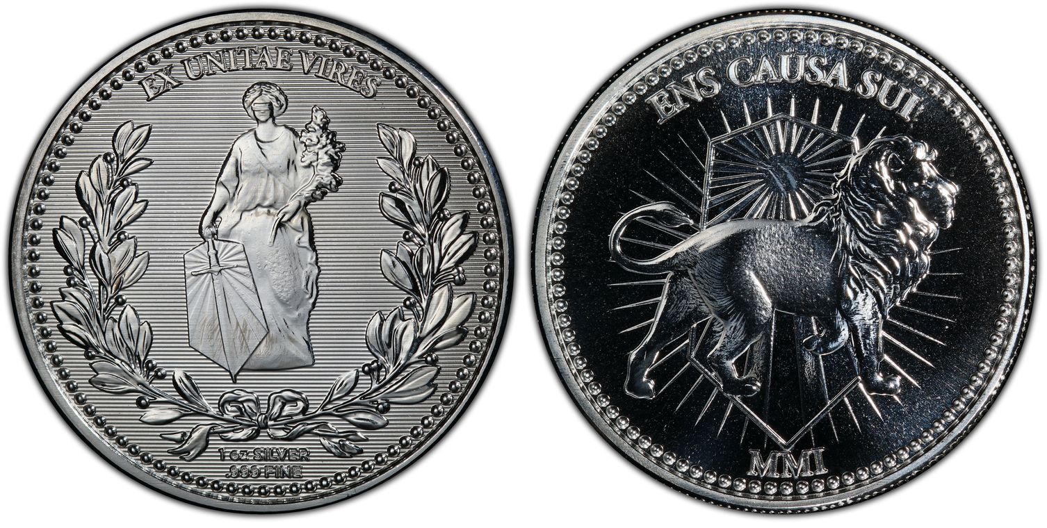 ジョン・ウィック 1オンス銀貨コンチネンタルコイン .999 Fine Silver ...