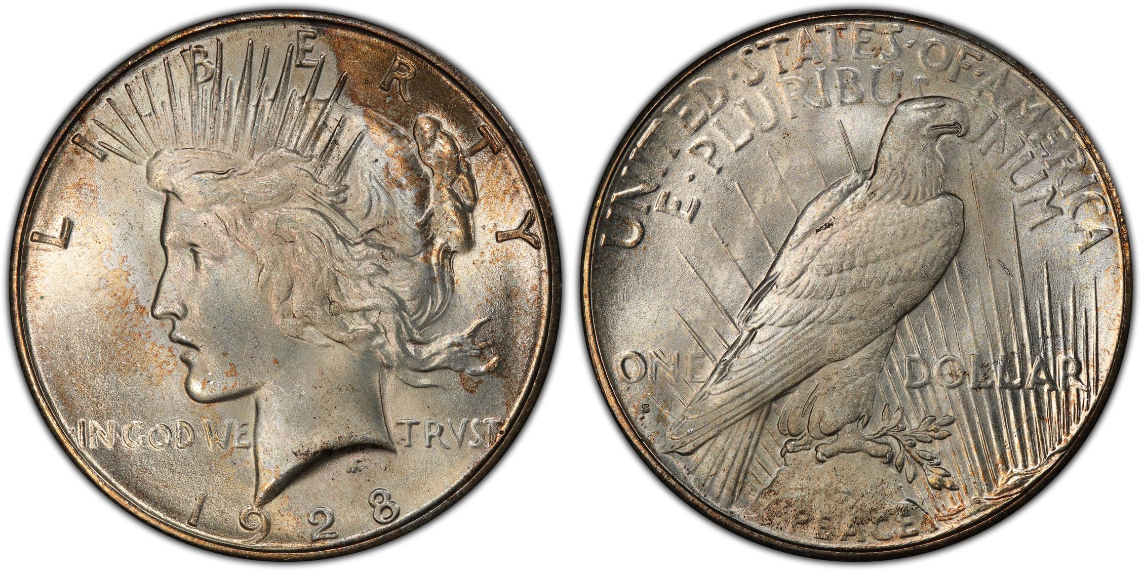 1928-S $1 (Regular Strike) Peace Dollar - PCGS CoinFacts