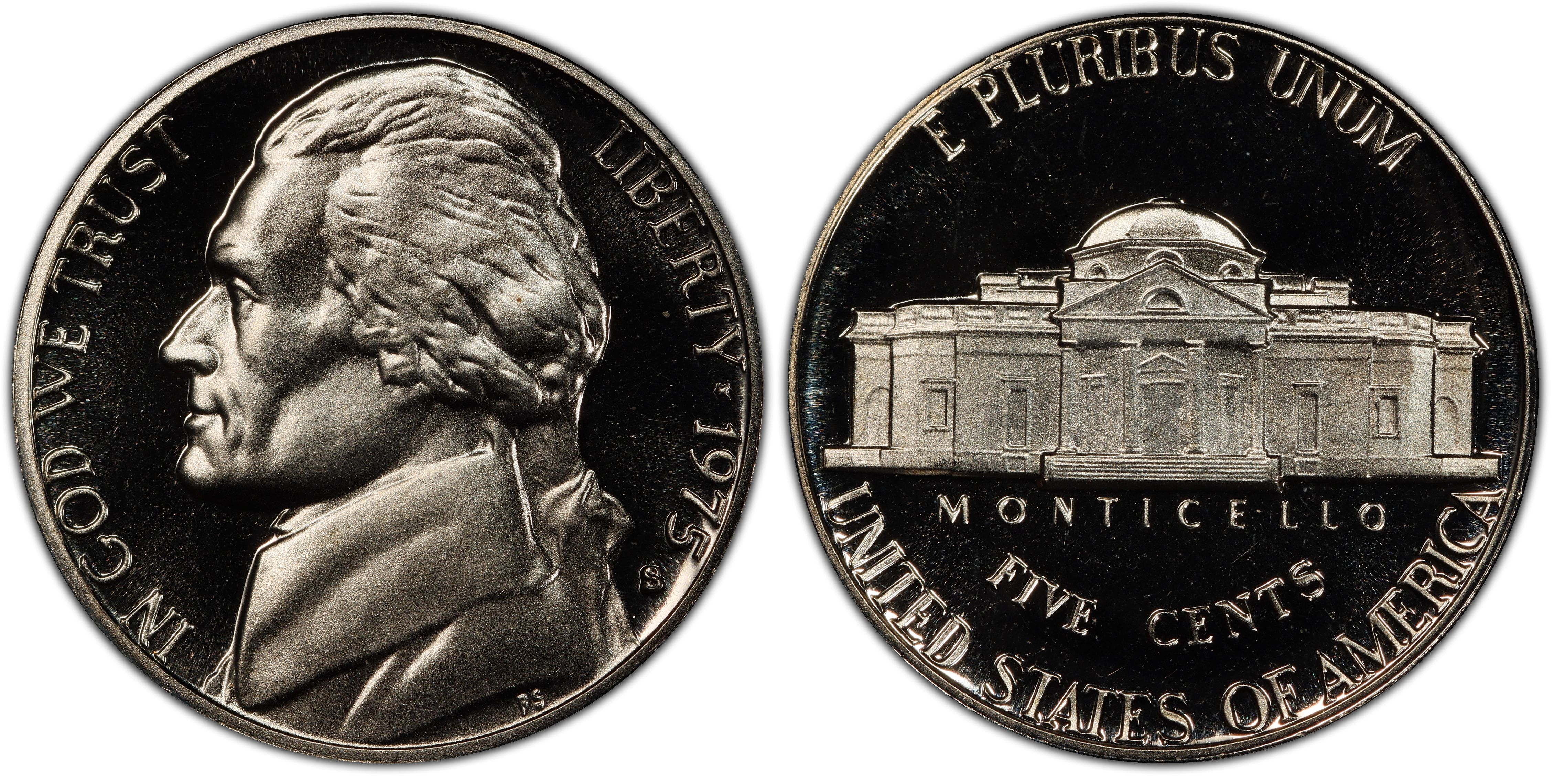 Details about   NICKEL 1975S PROOF FREE SHIPPING 