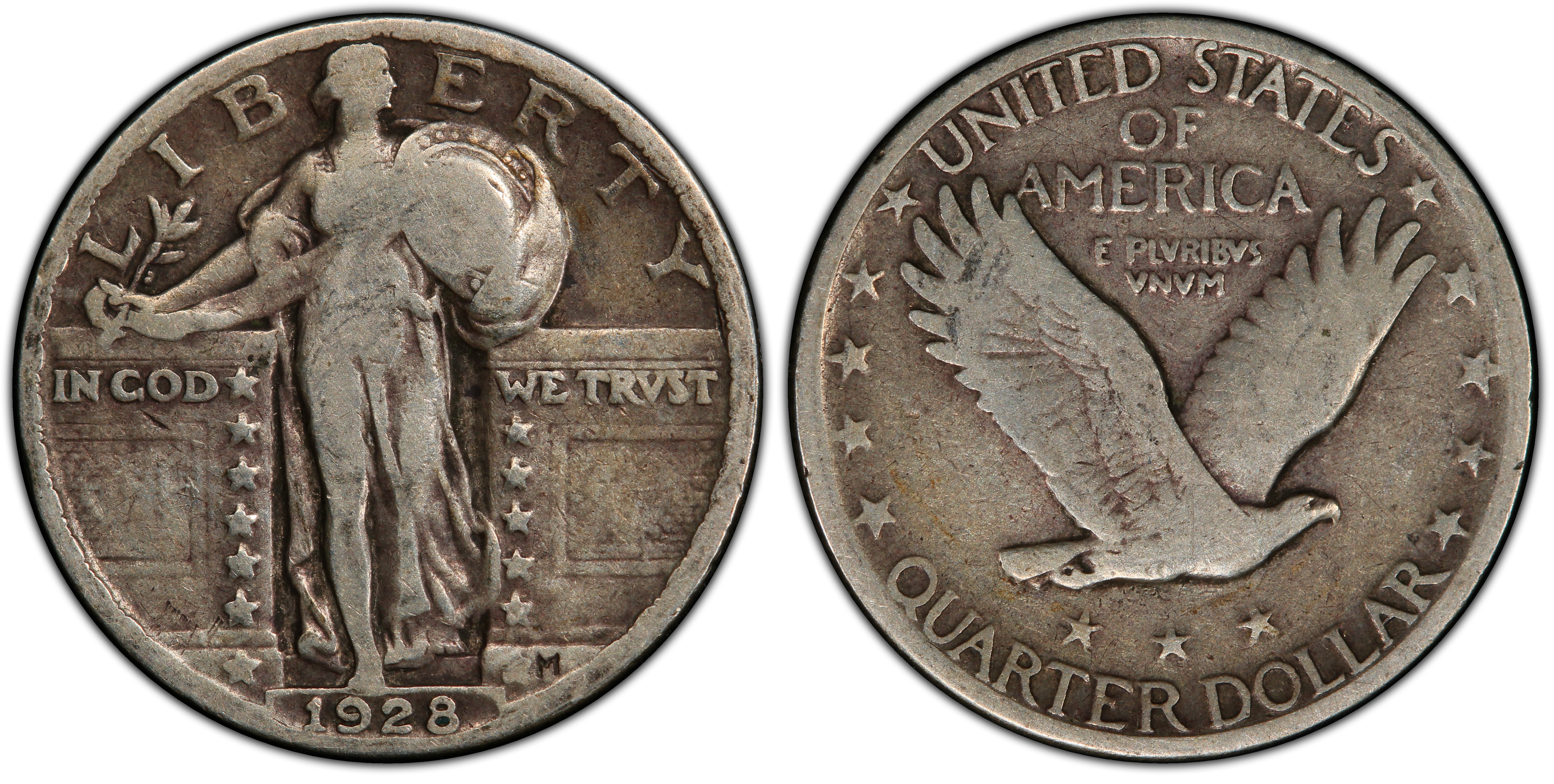 Images Of Standing Liberty Quarter 1928 25C - PCGS CoinFacts